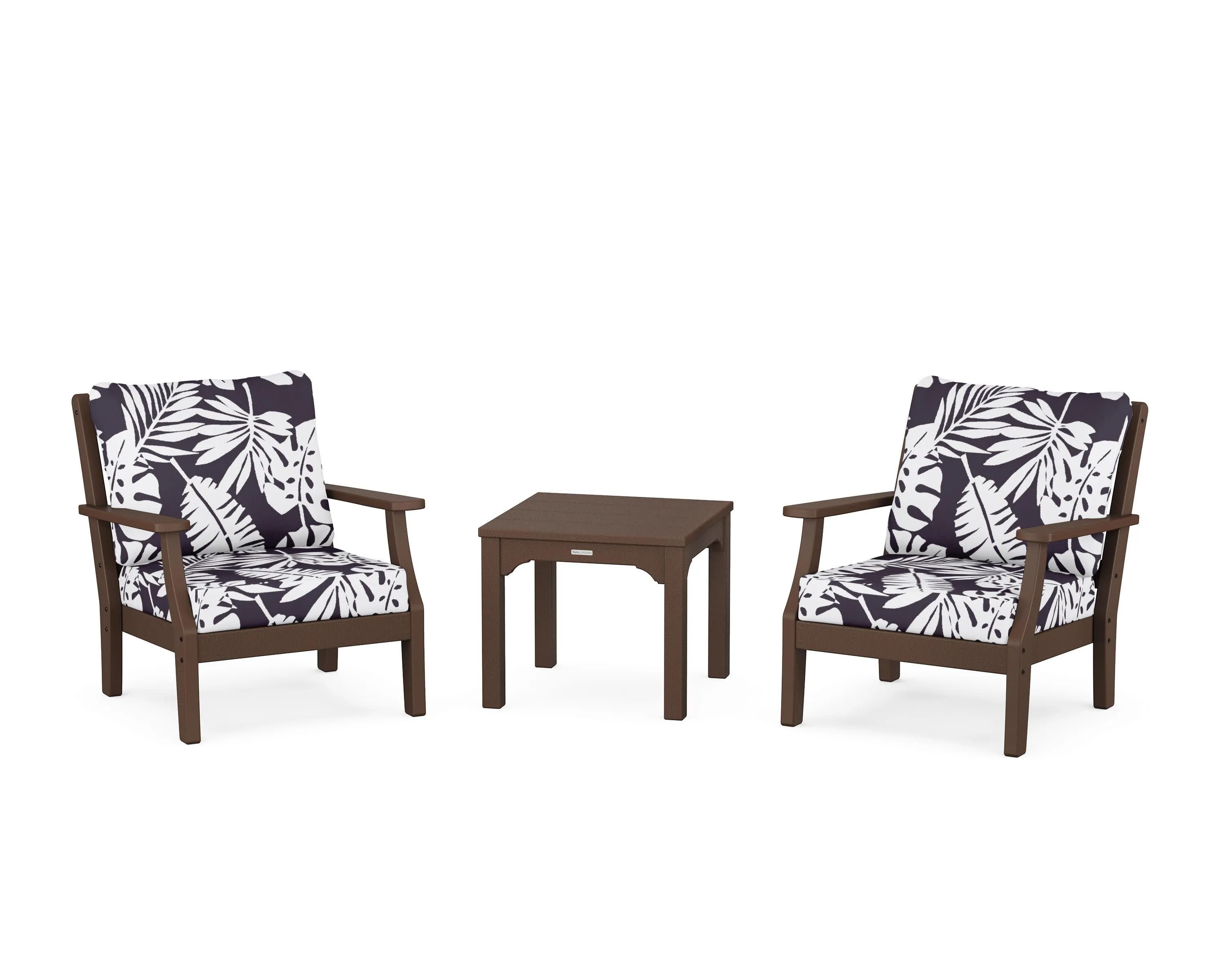 Chinoiserie 3-Piece Deep Seating Set