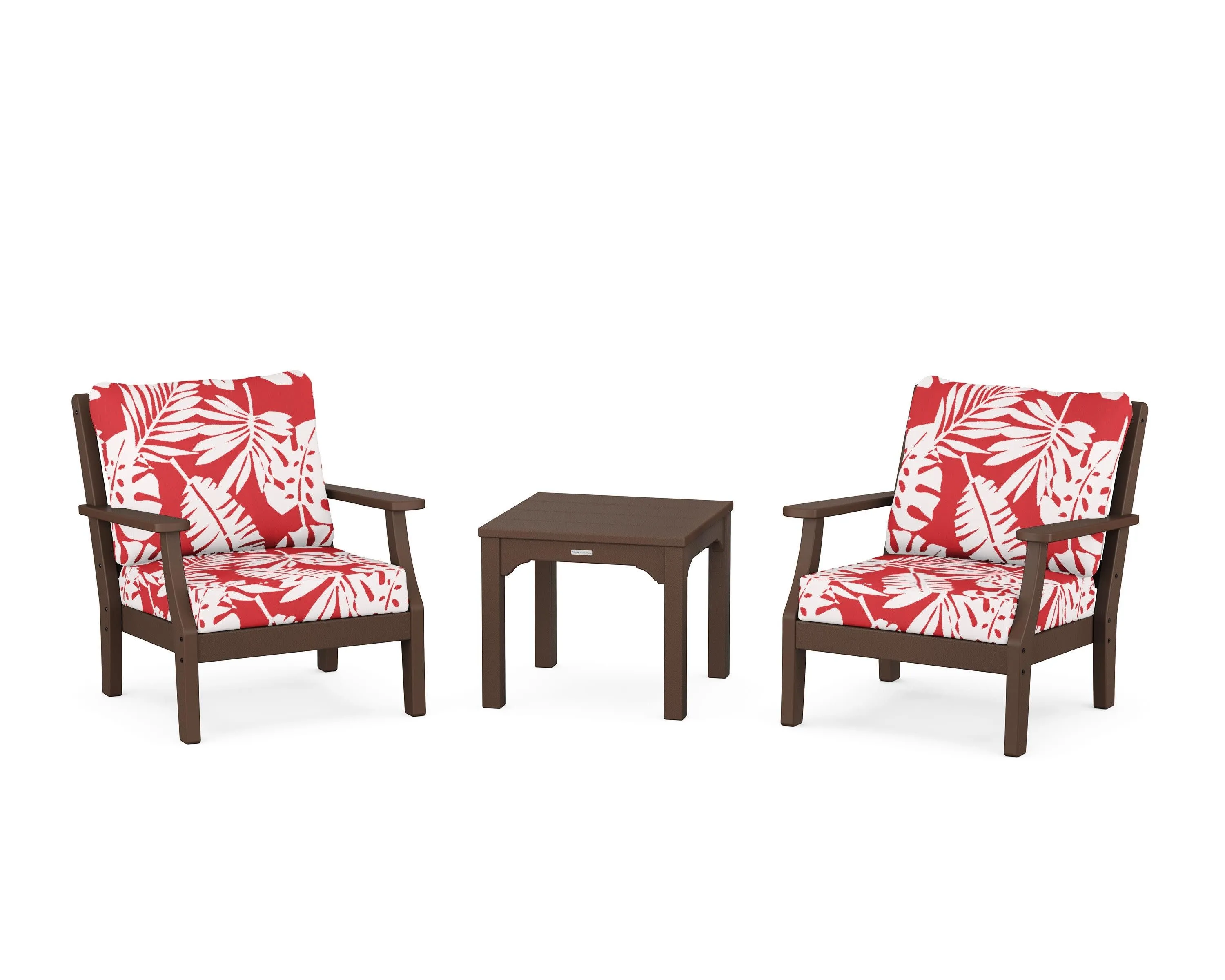 Chinoiserie 3-Piece Deep Seating Set