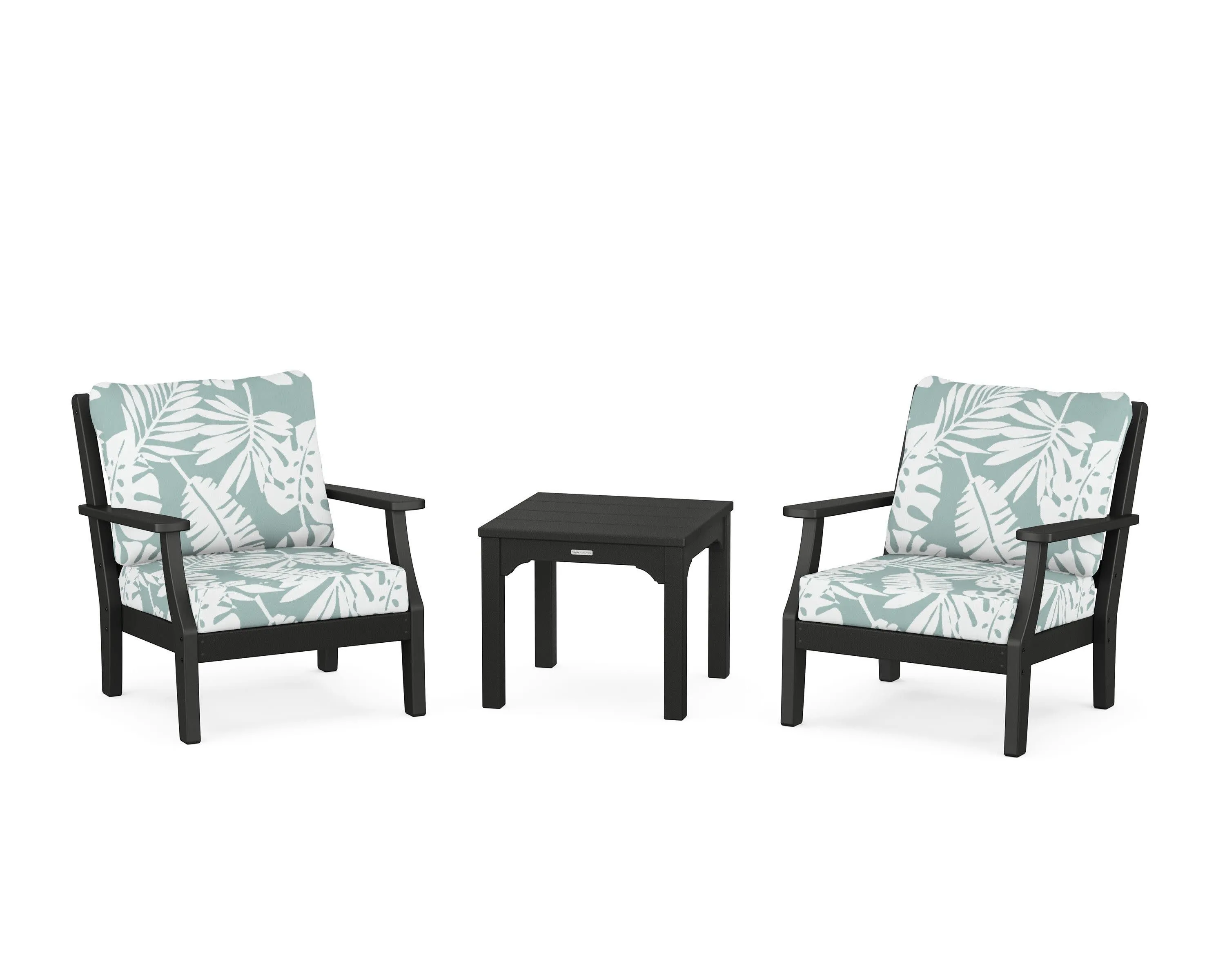 Chinoiserie 3-Piece Deep Seating Set