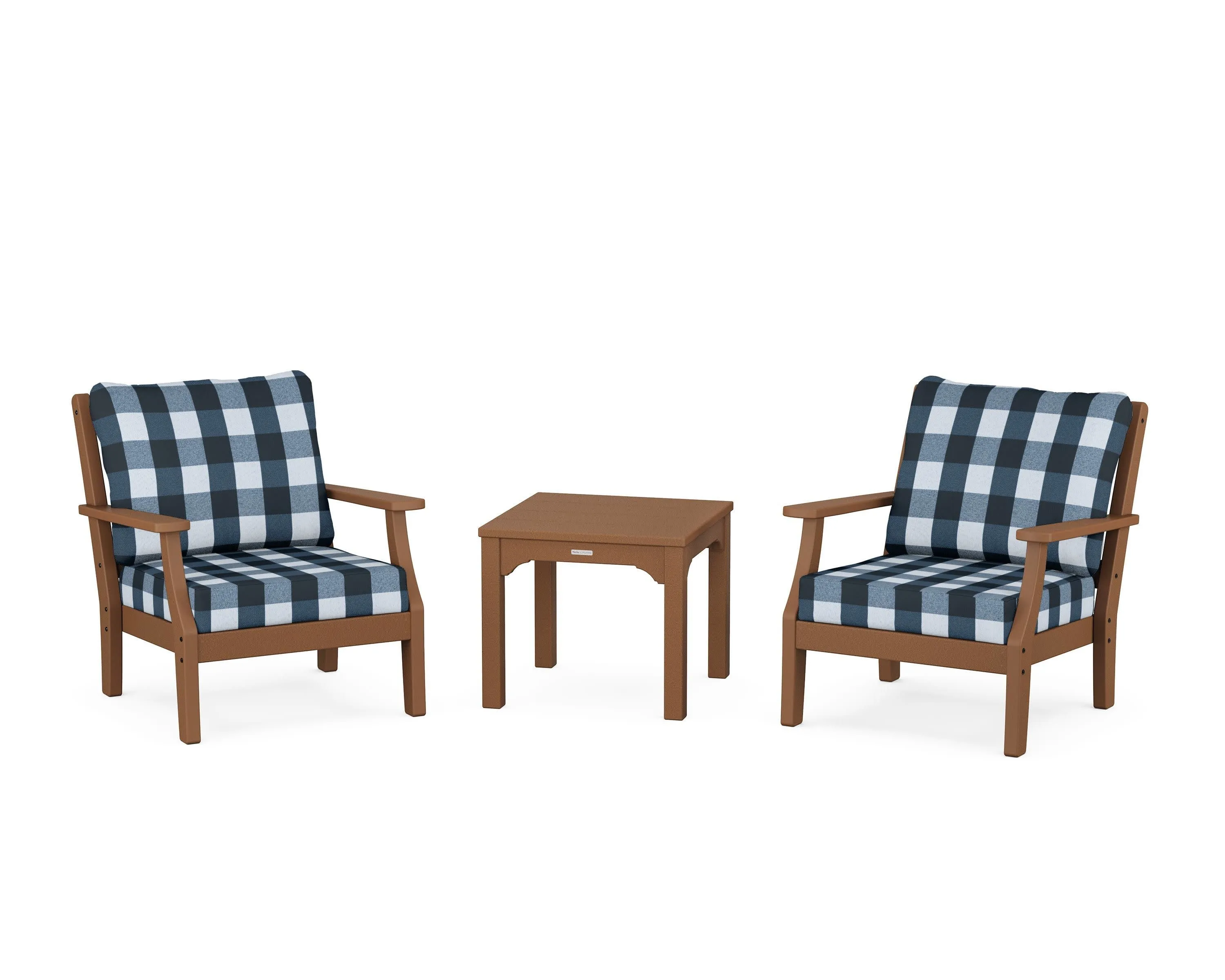 Chinoiserie 3-Piece Deep Seating Set
