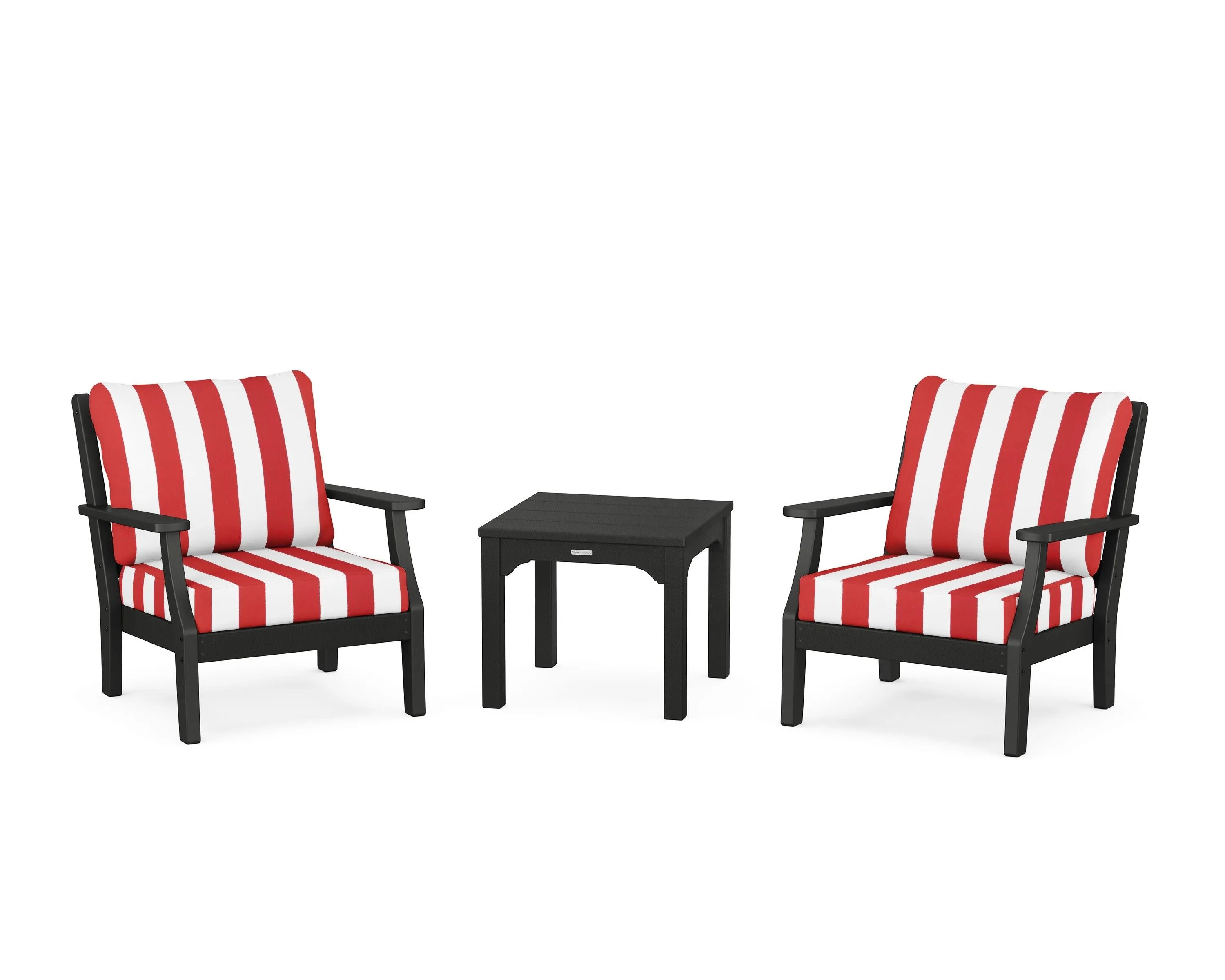 Chinoiserie 3-Piece Deep Seating Set