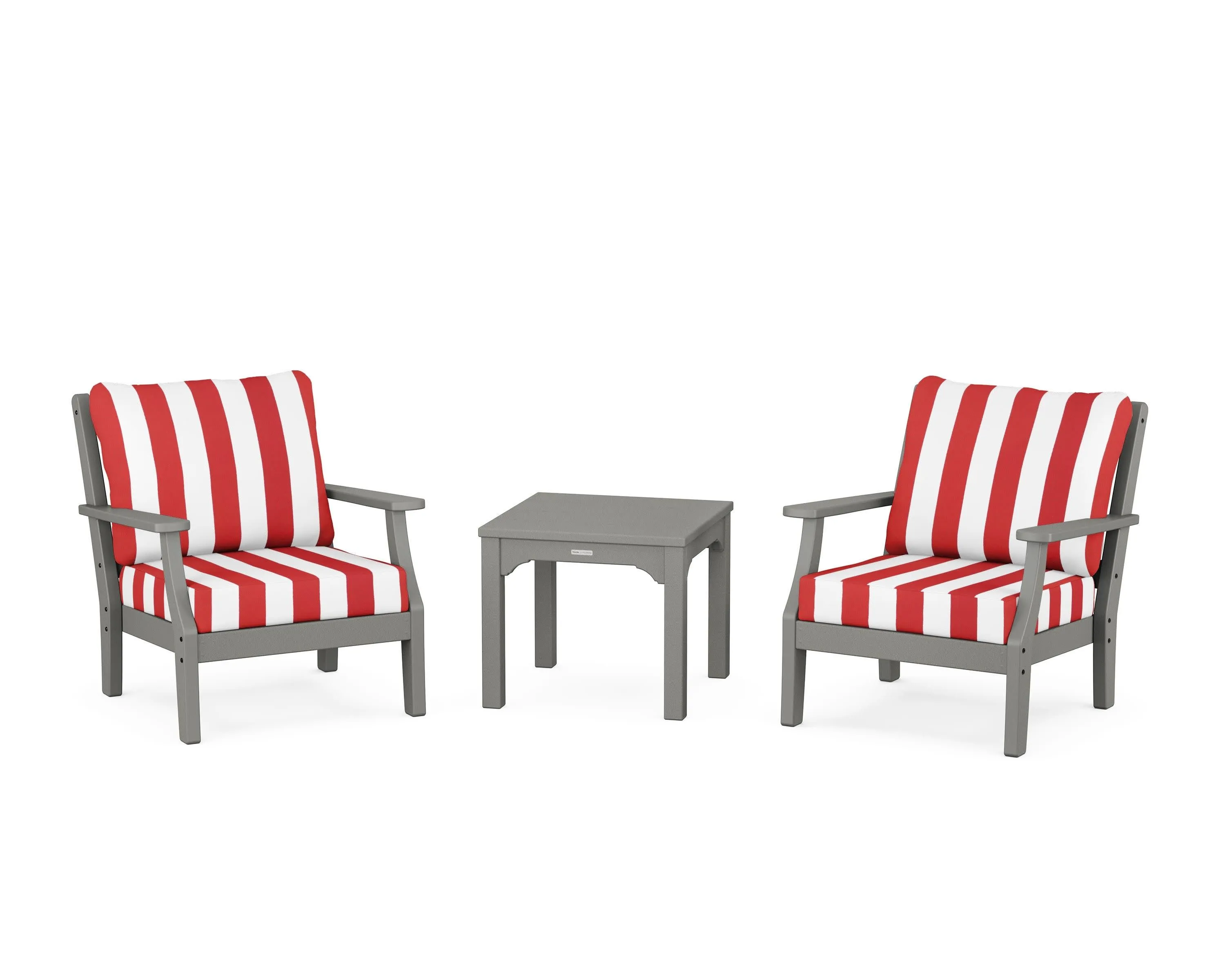 Chinoiserie 3-Piece Deep Seating Set