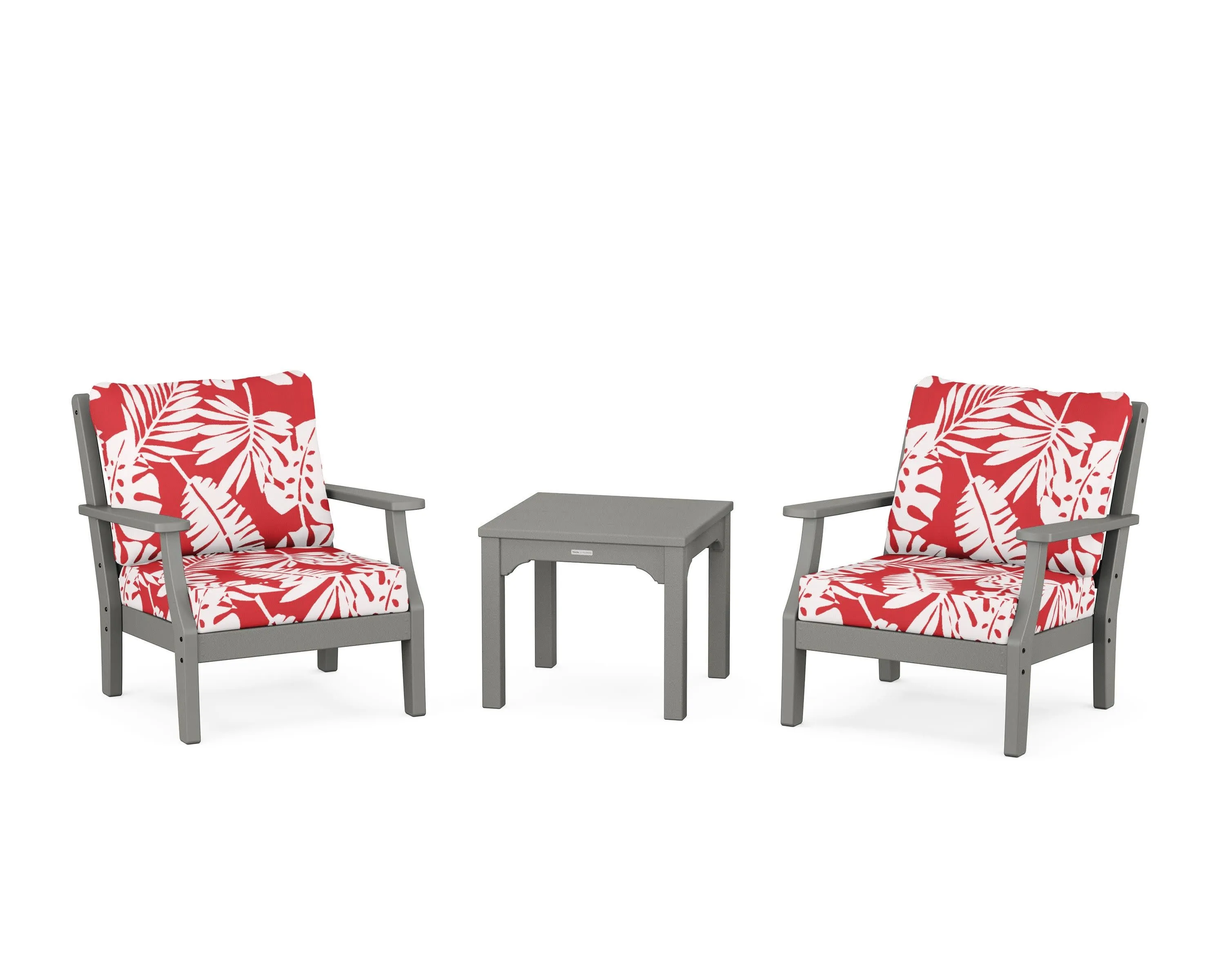 Chinoiserie 3-Piece Deep Seating Set