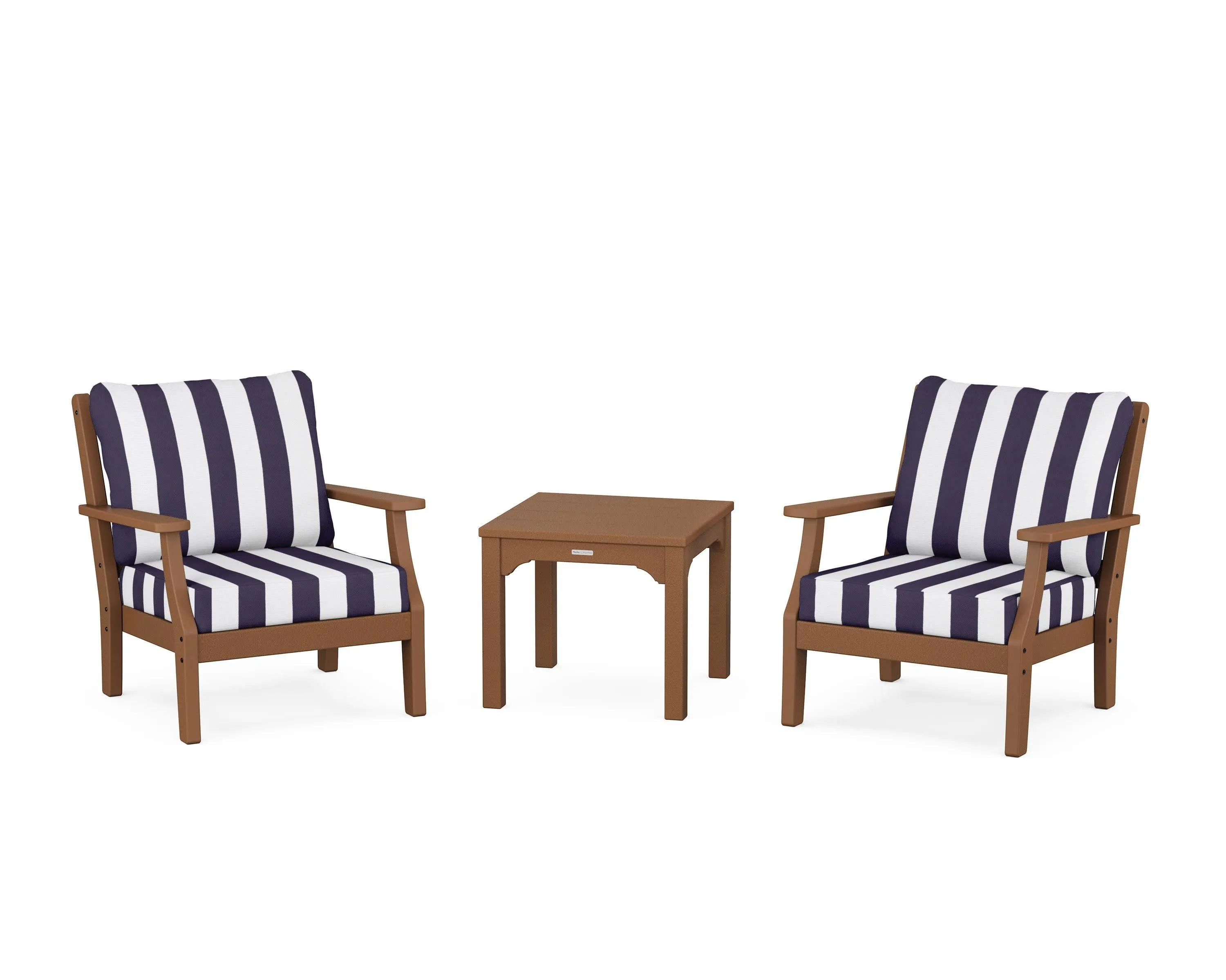 Chinoiserie 3-Piece Deep Seating Set
