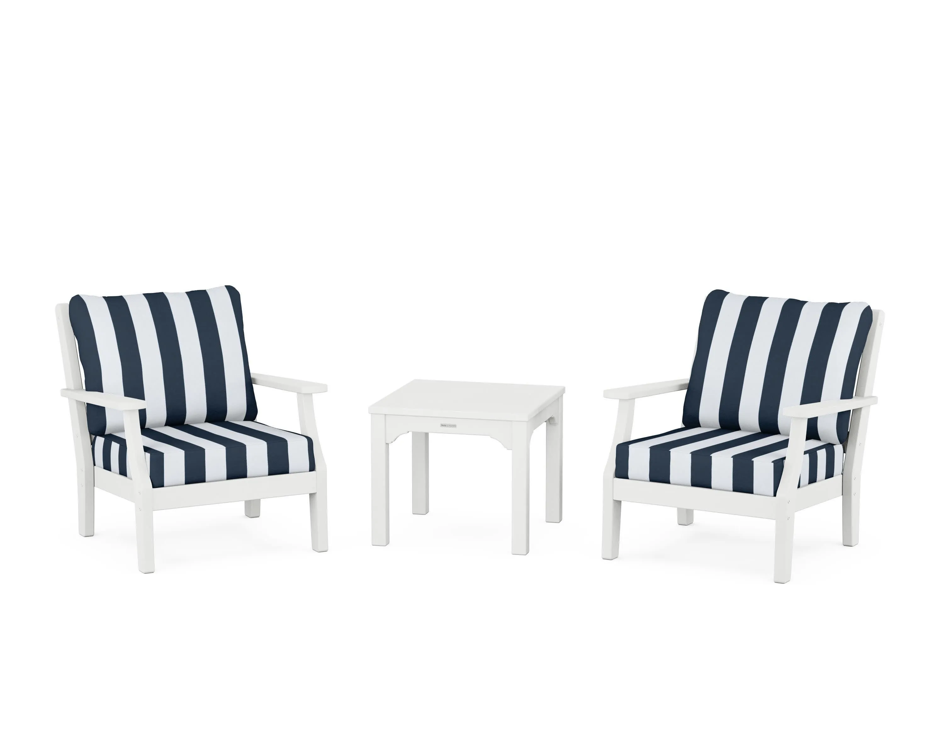 Chinoiserie 3-Piece Deep Seating Set