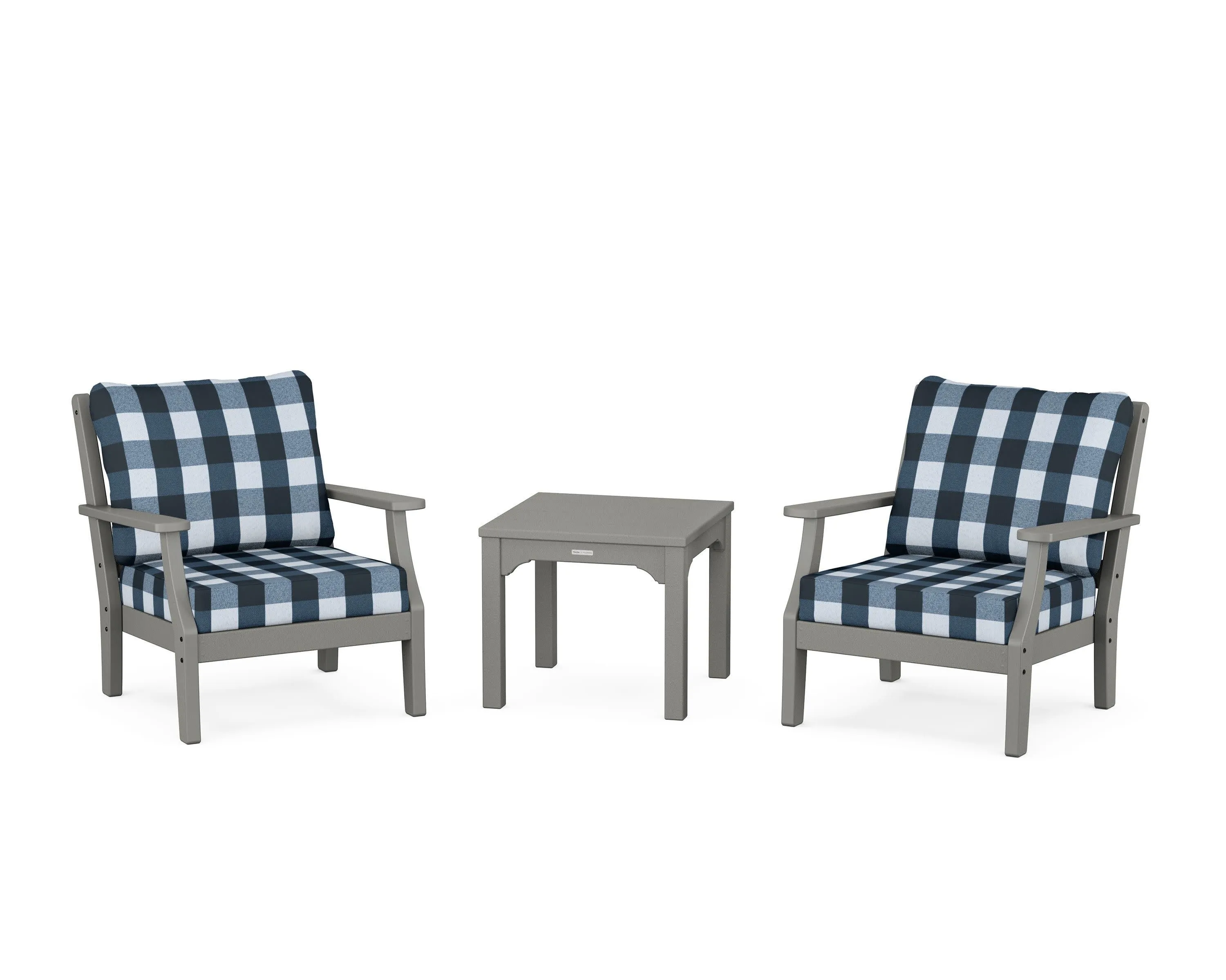 Chinoiserie 3-Piece Deep Seating Set
