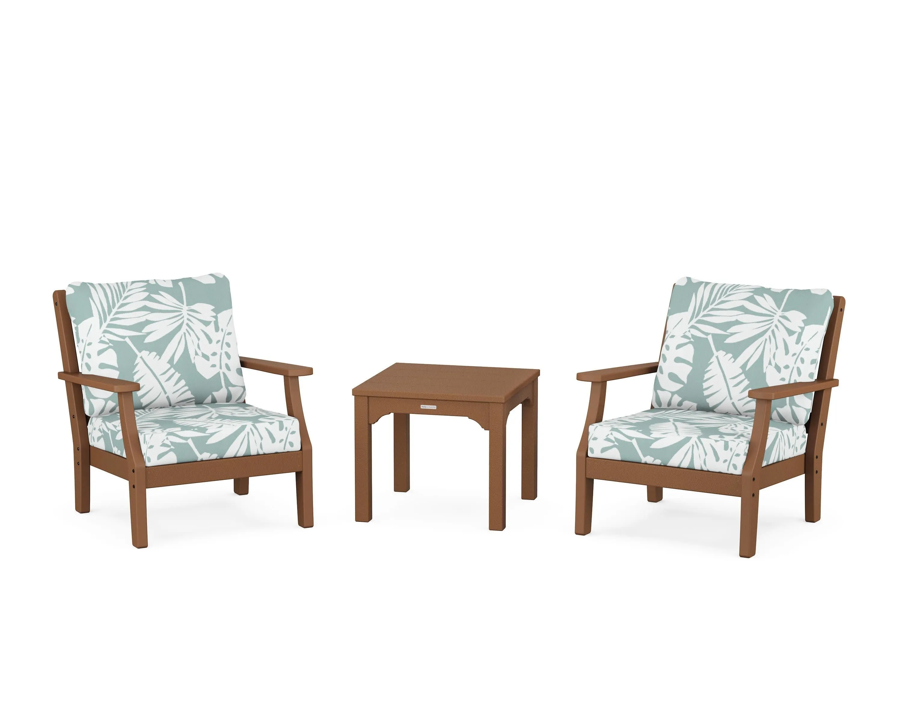 Chinoiserie 3-Piece Deep Seating Set