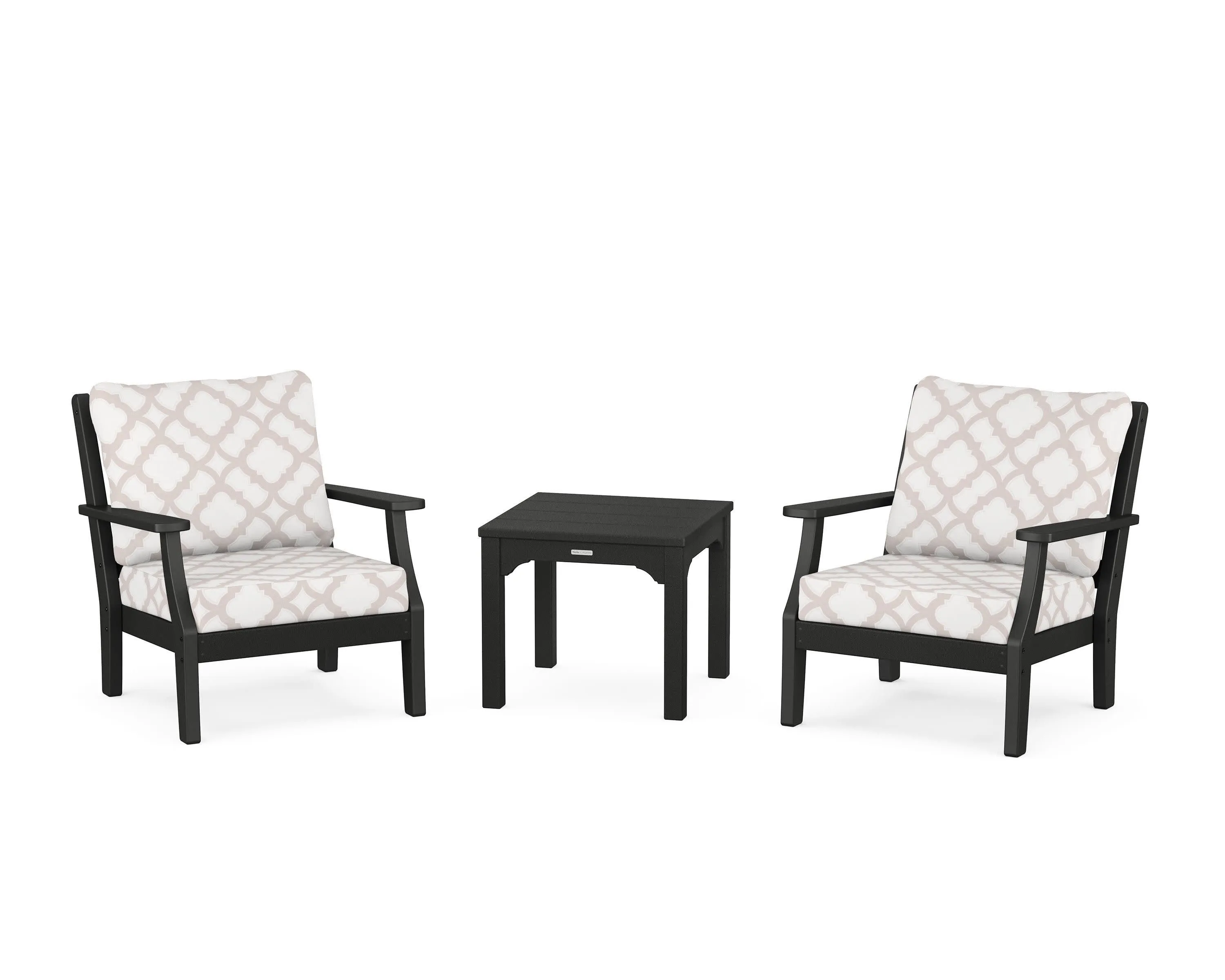 Chinoiserie 3-Piece Deep Seating Set