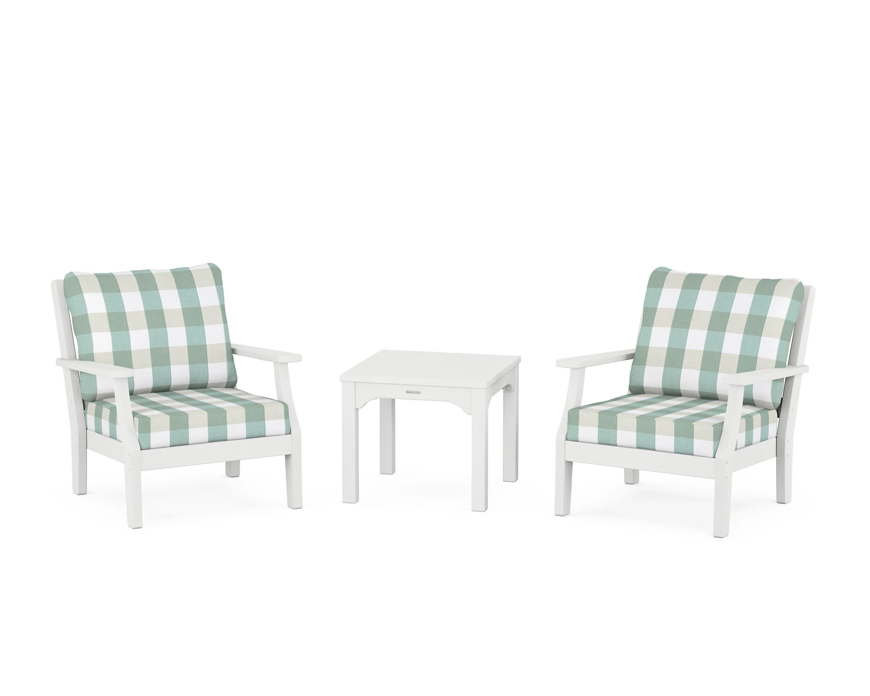 Chinoiserie 3-Piece Deep Seating Set