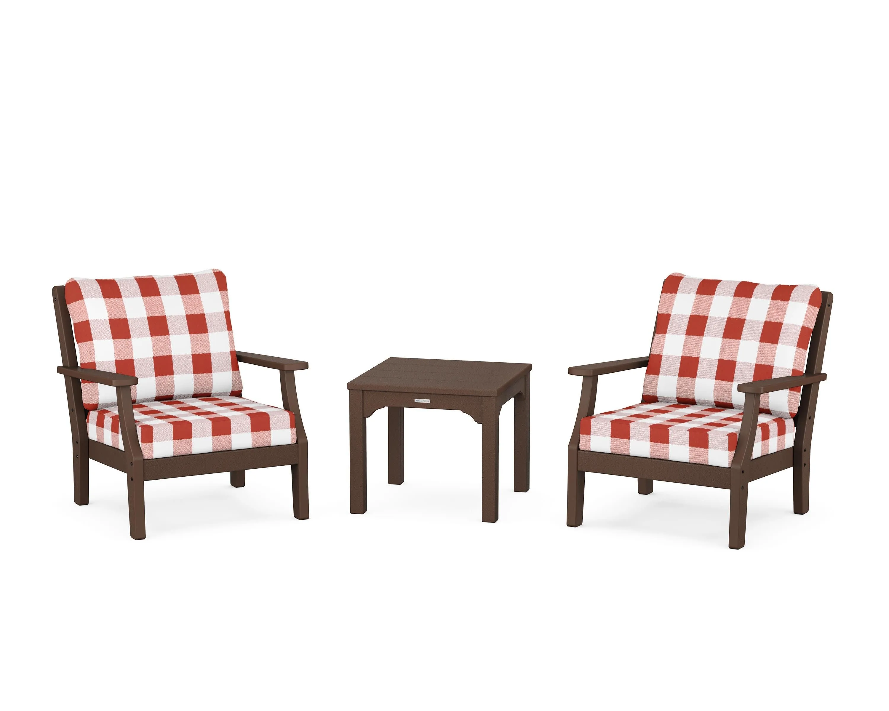 Chinoiserie 3-Piece Deep Seating Set