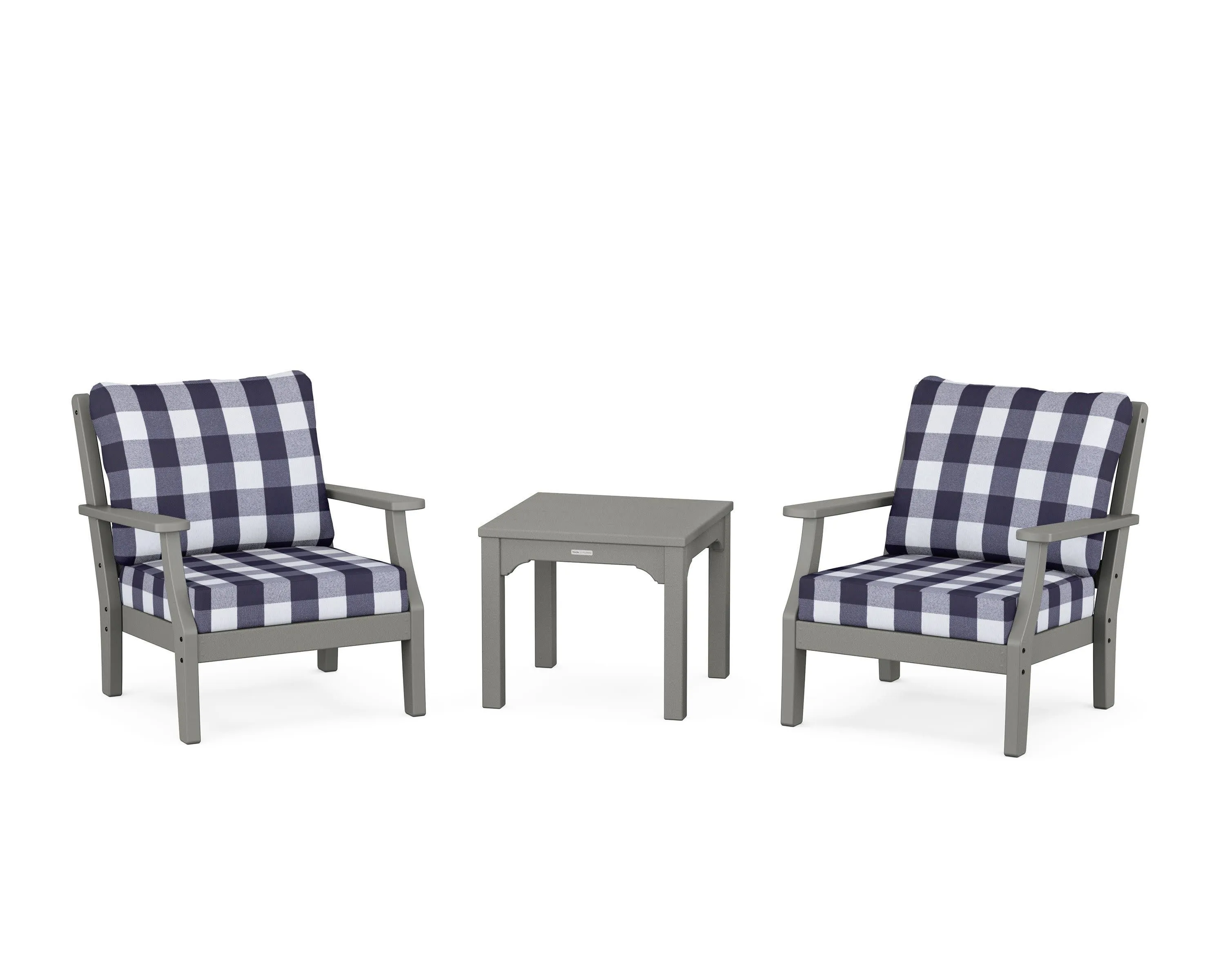 Chinoiserie 3-Piece Deep Seating Set