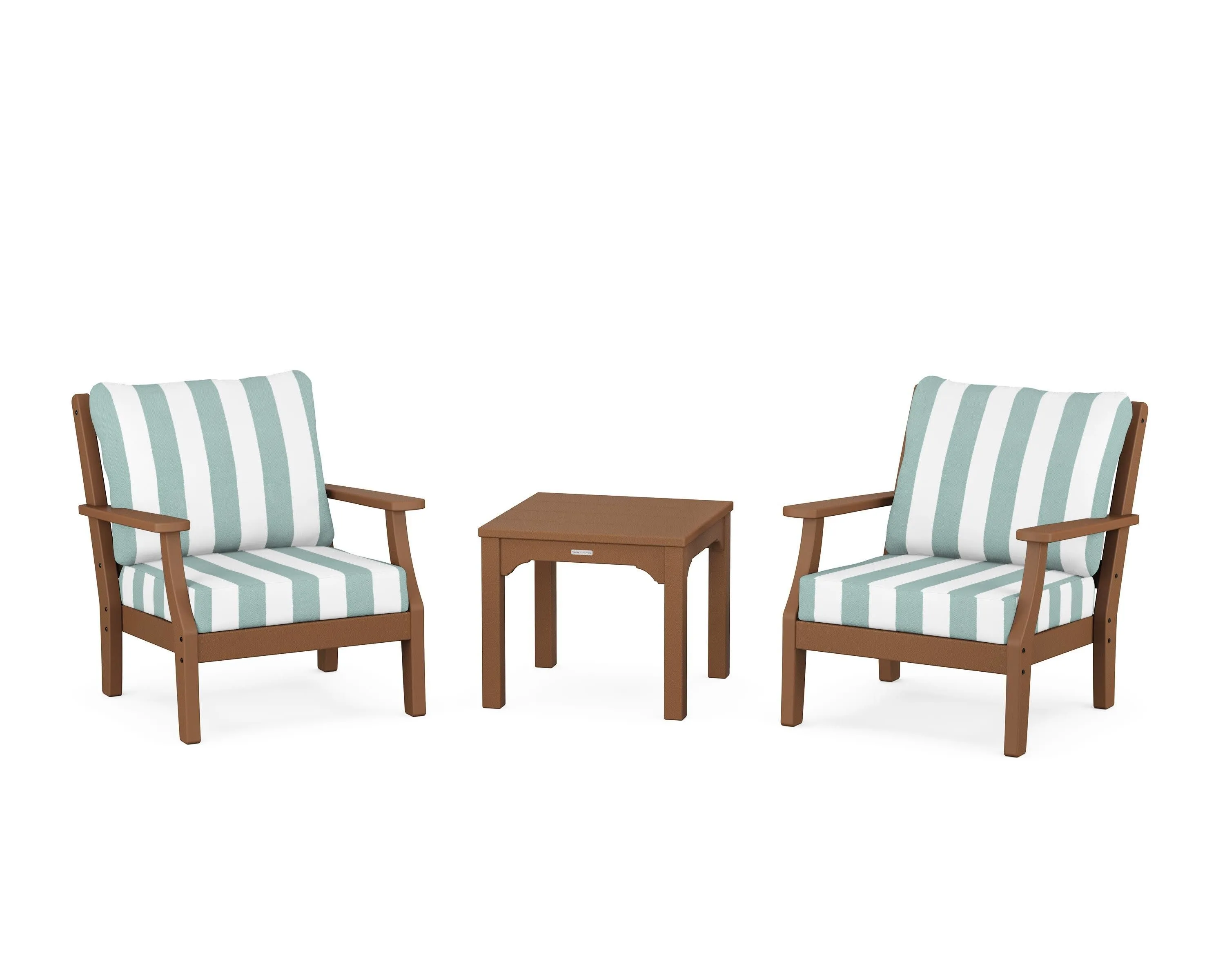Chinoiserie 3-Piece Deep Seating Set