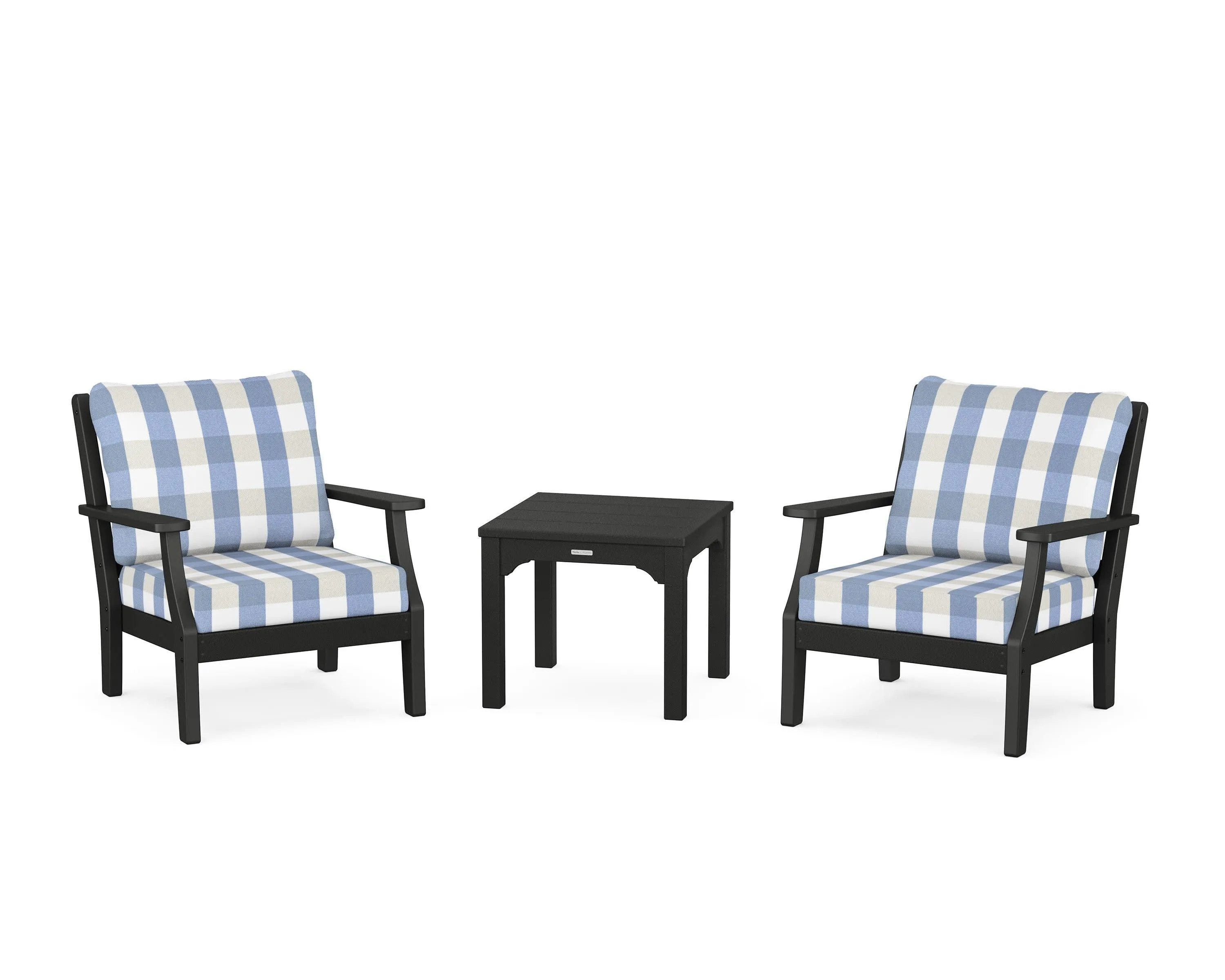 Chinoiserie 3-Piece Deep Seating Set