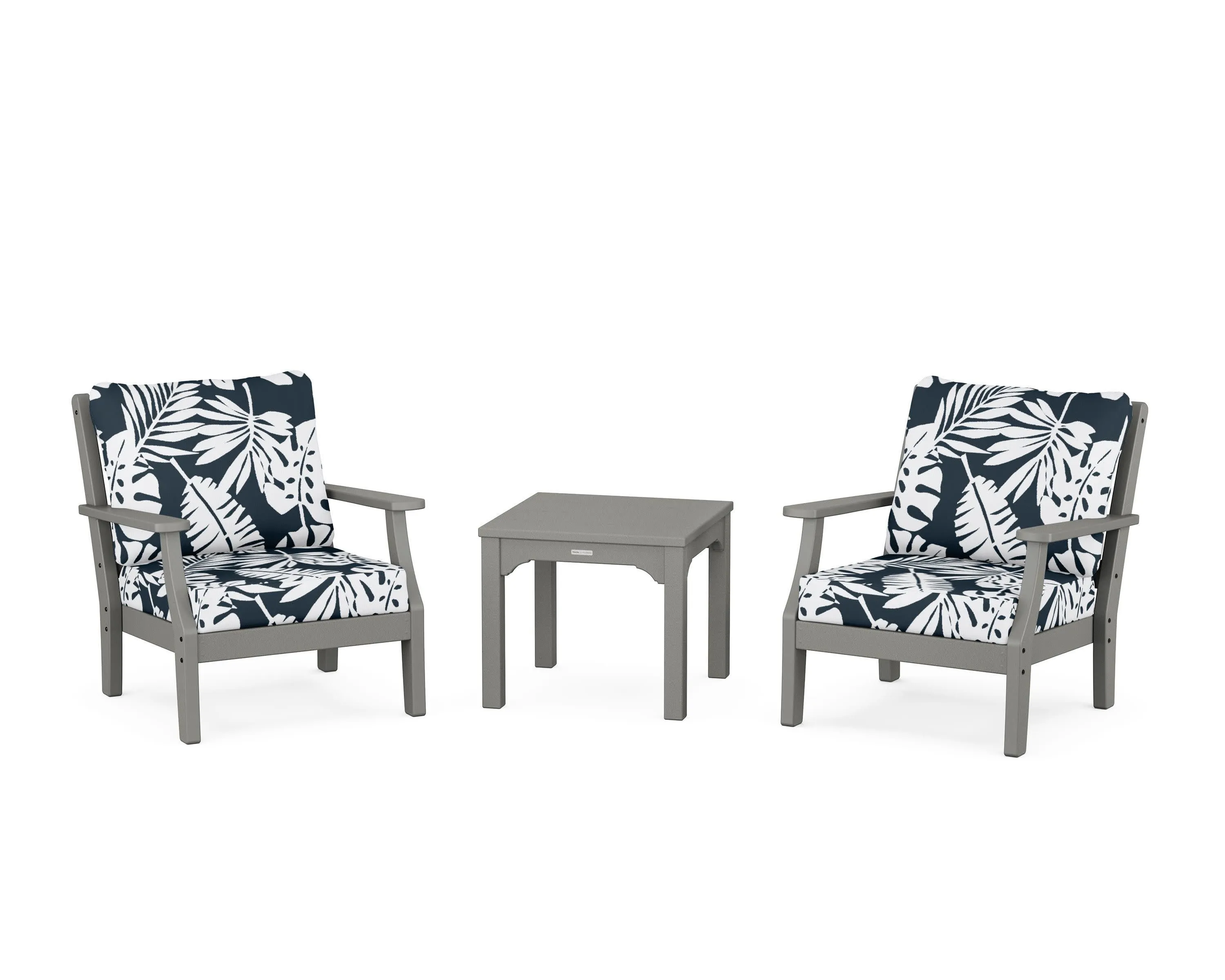 Chinoiserie 3-Piece Deep Seating Set