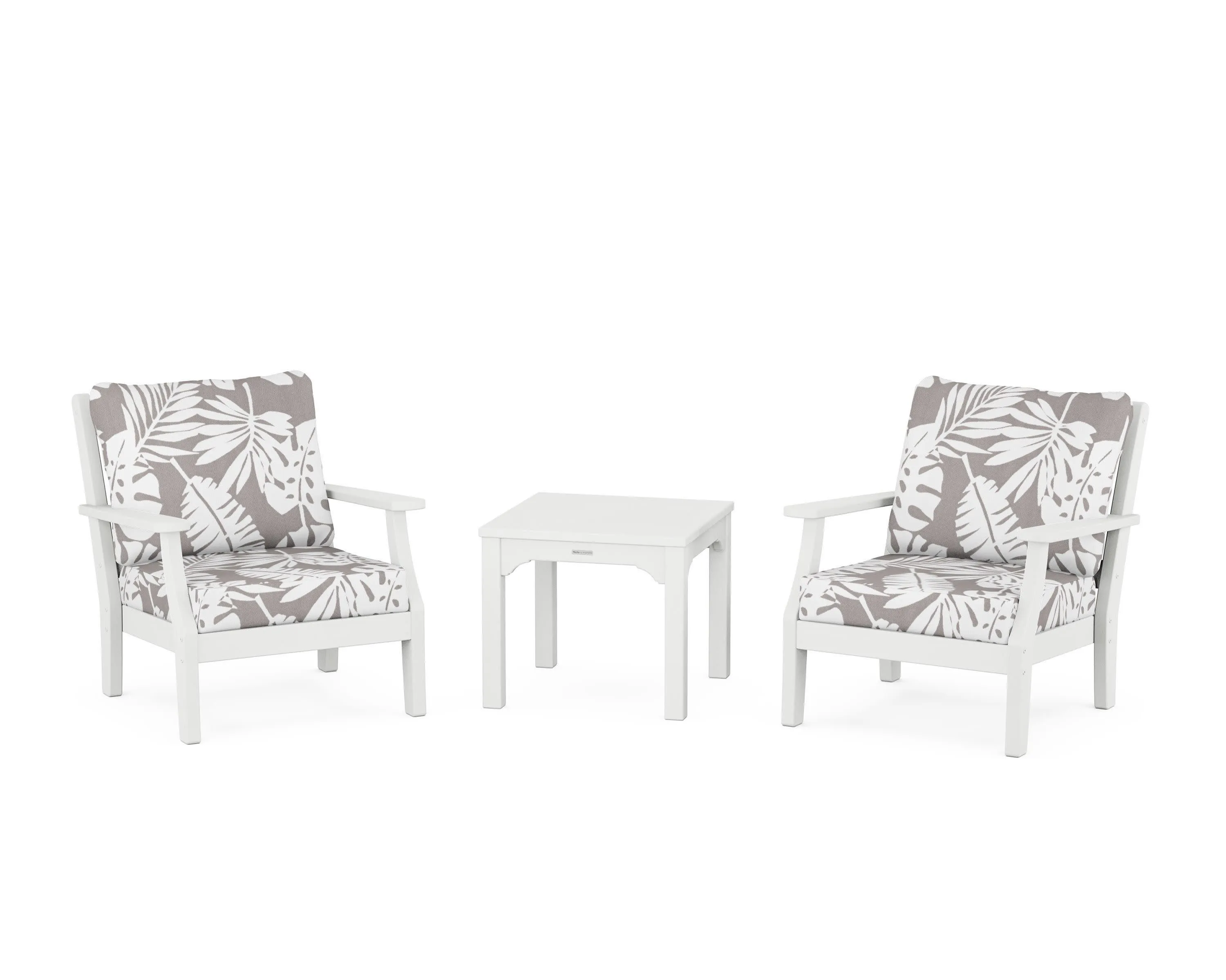 Chinoiserie 3-Piece Deep Seating Set