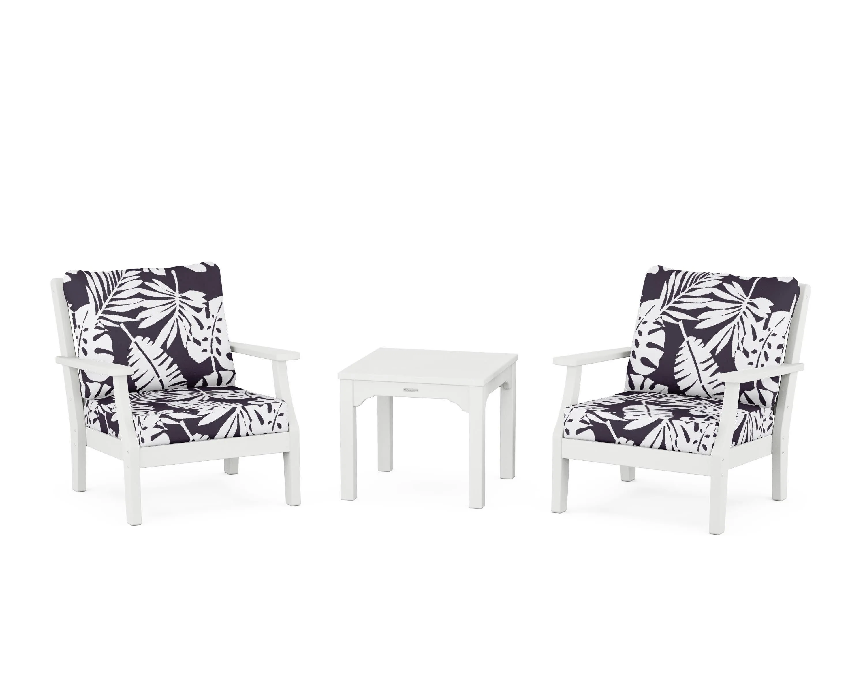 Chinoiserie 3-Piece Deep Seating Set