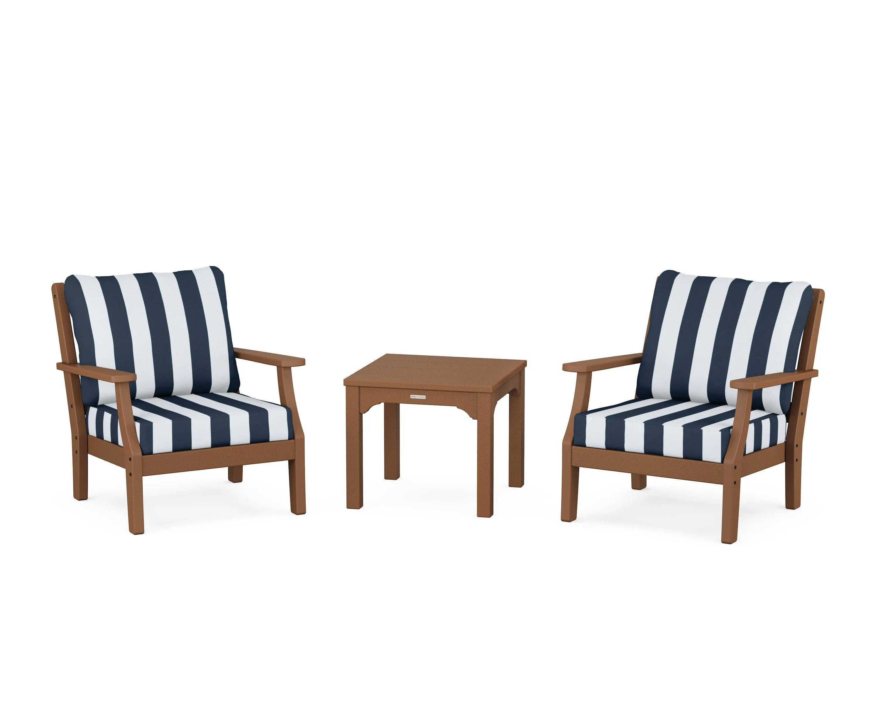 Chinoiserie 3-Piece Deep Seating Set