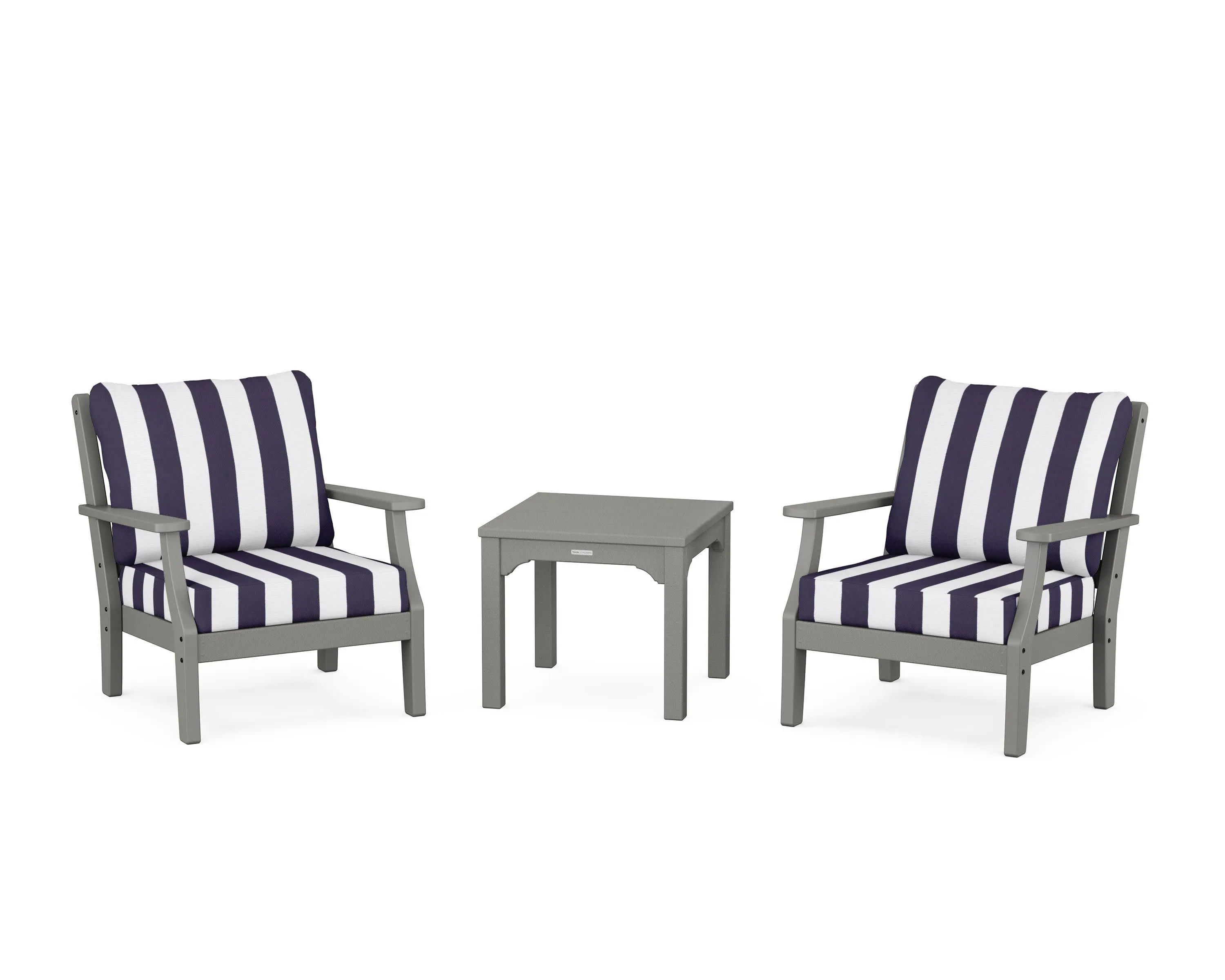 Chinoiserie 3-Piece Deep Seating Set