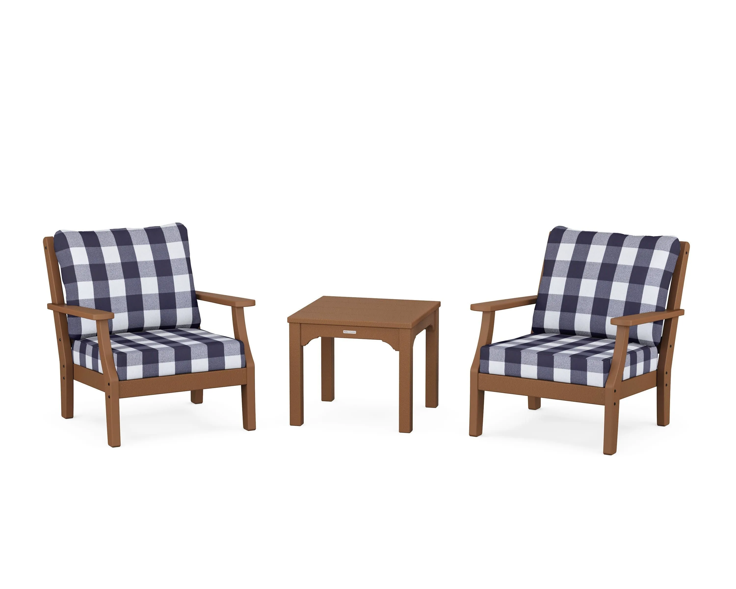 Chinoiserie 3-Piece Deep Seating Set
