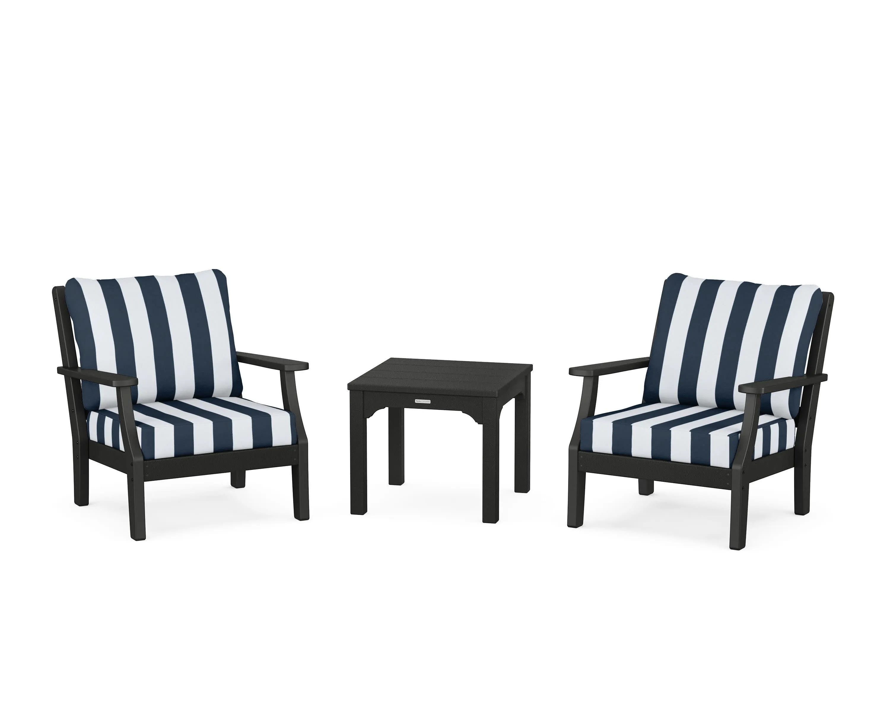 Chinoiserie 3-Piece Deep Seating Set