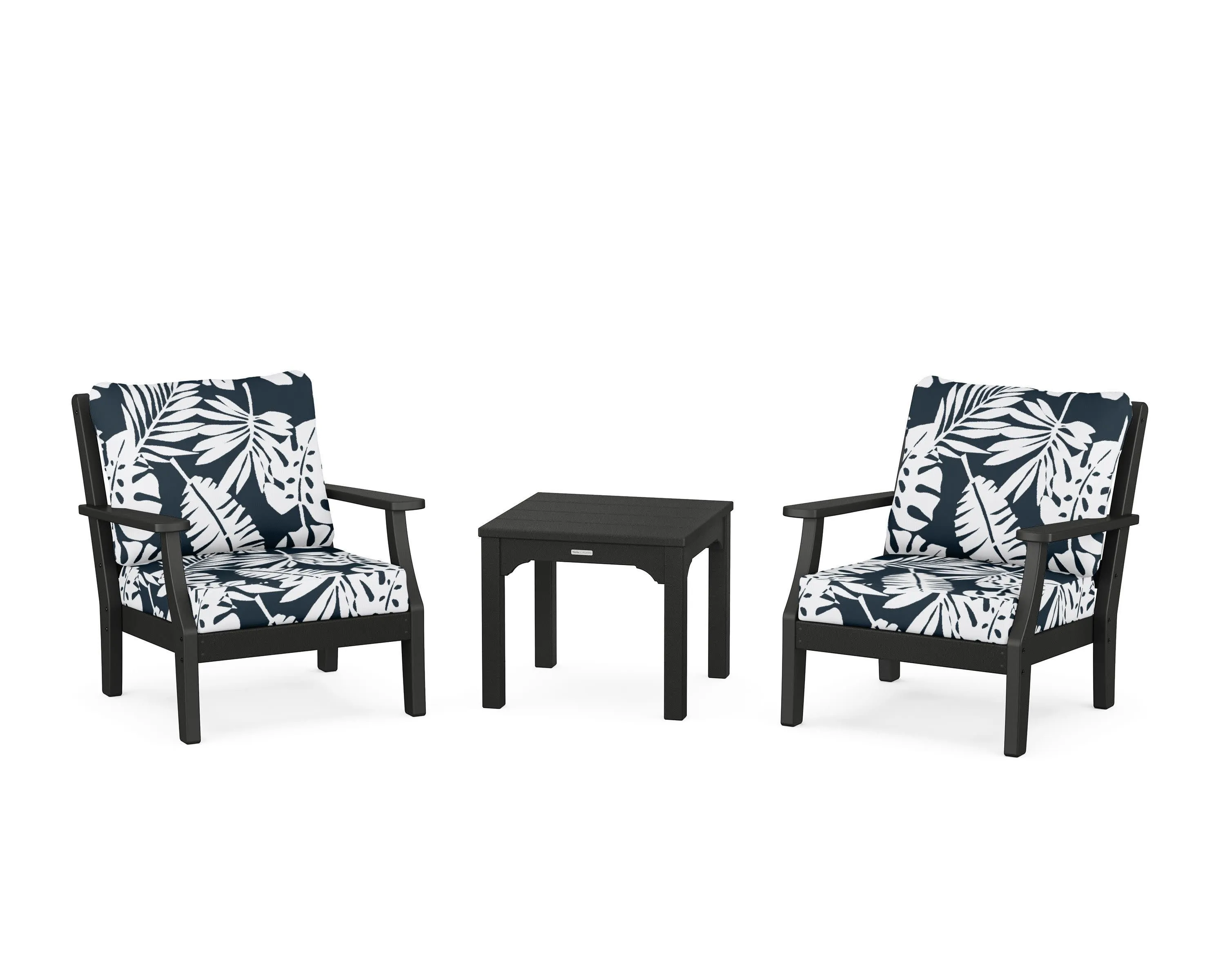 Chinoiserie 3-Piece Deep Seating Set