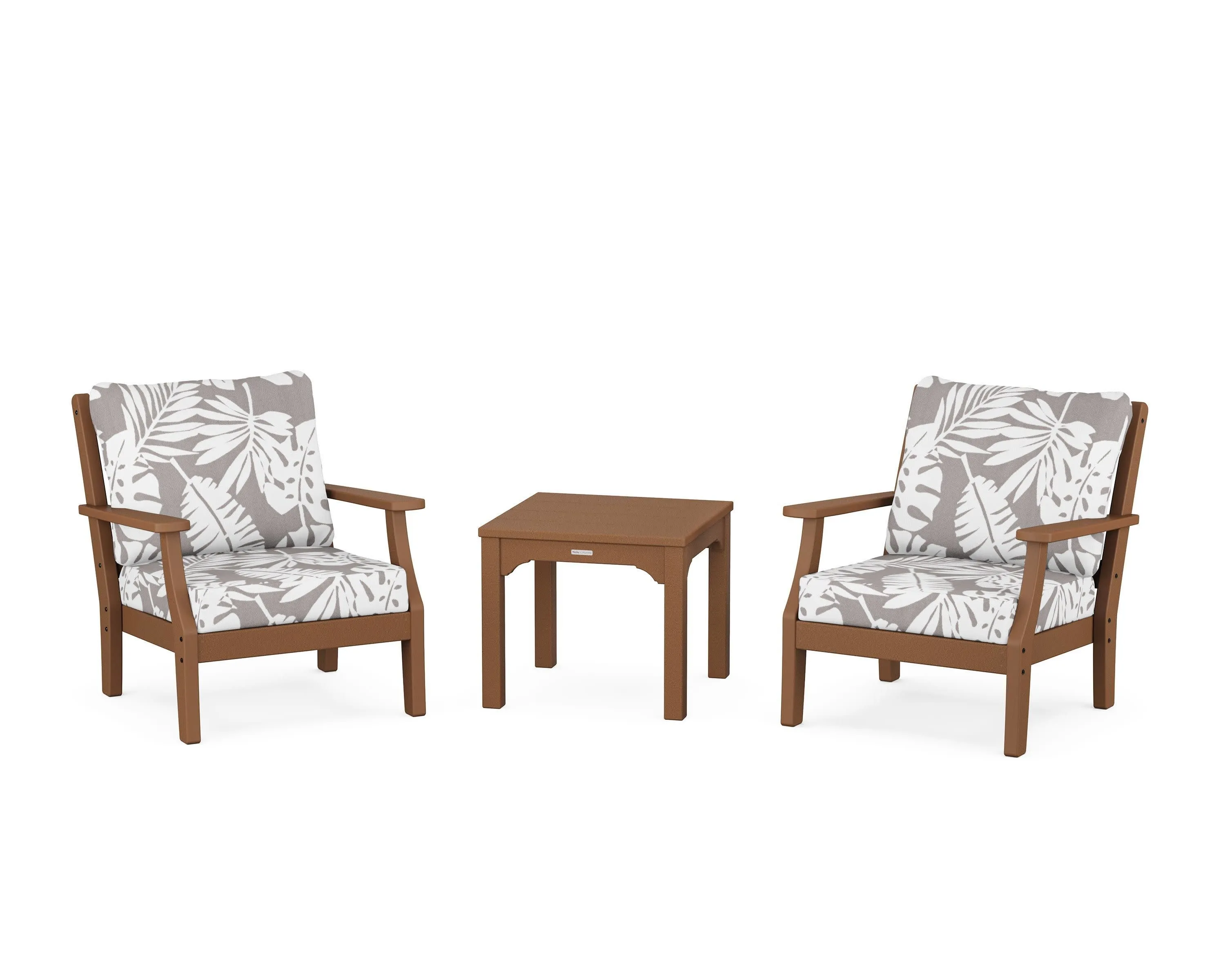 Chinoiserie 3-Piece Deep Seating Set