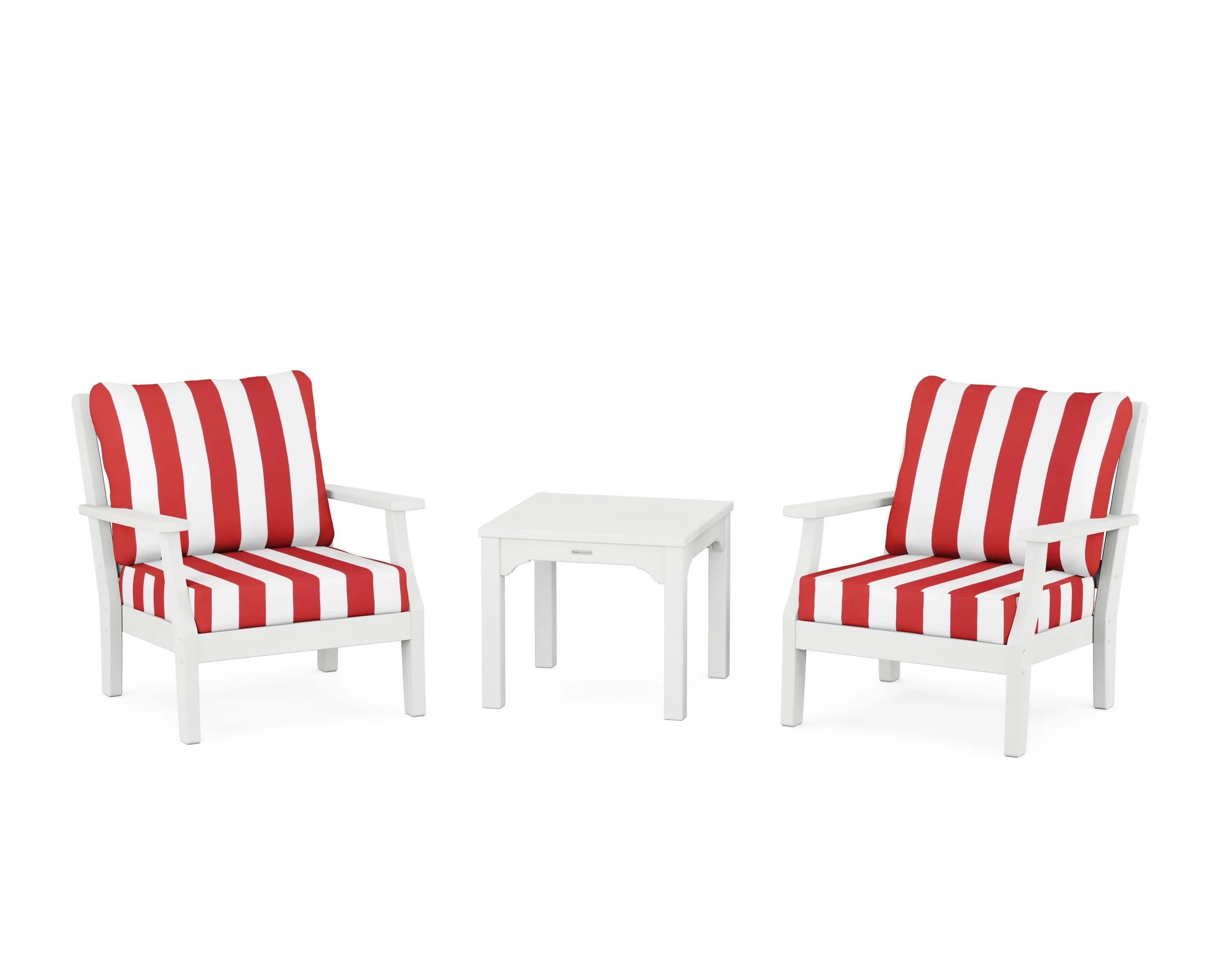 Chinoiserie 3-Piece Deep Seating Set