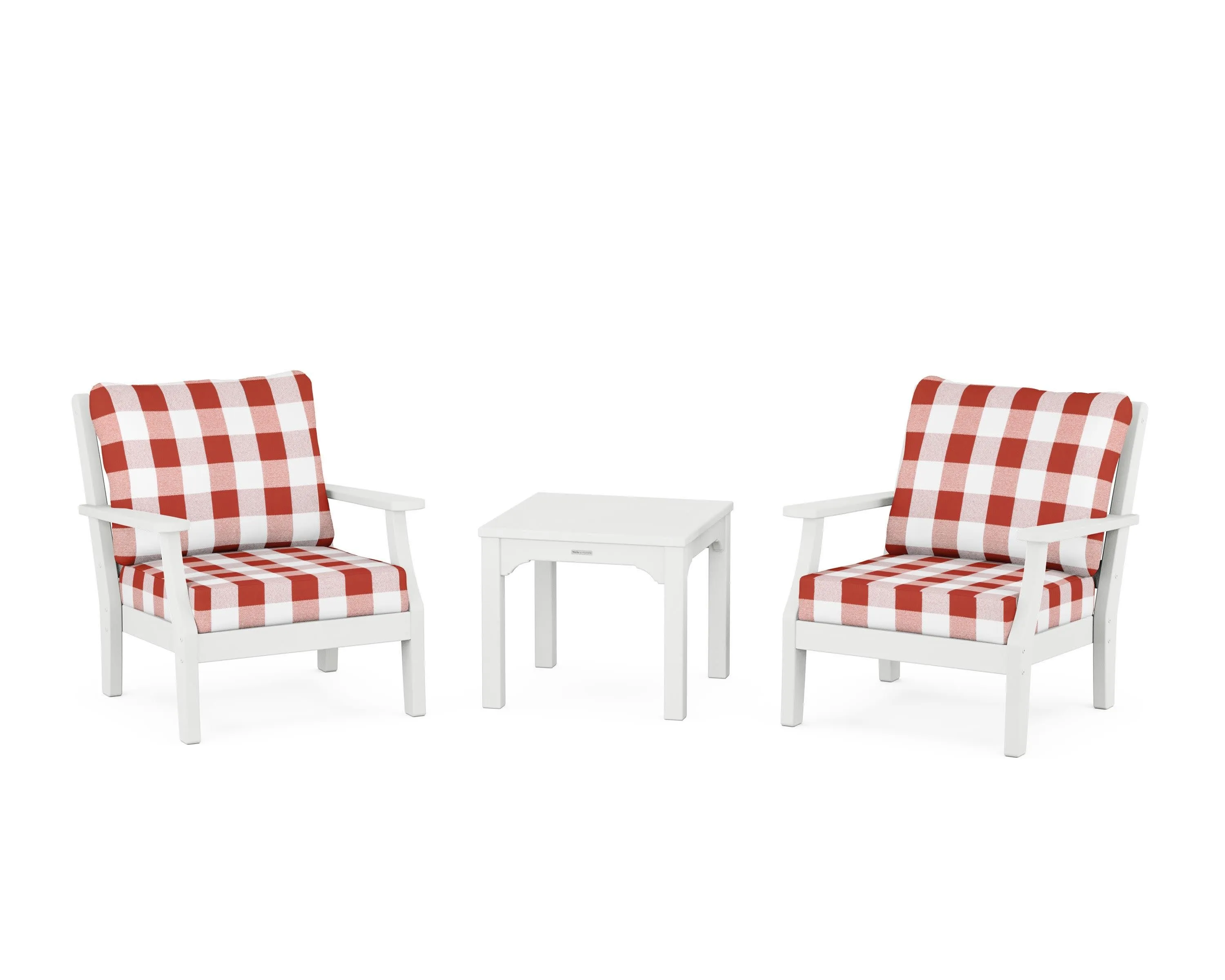 Chinoiserie 3-Piece Deep Seating Set