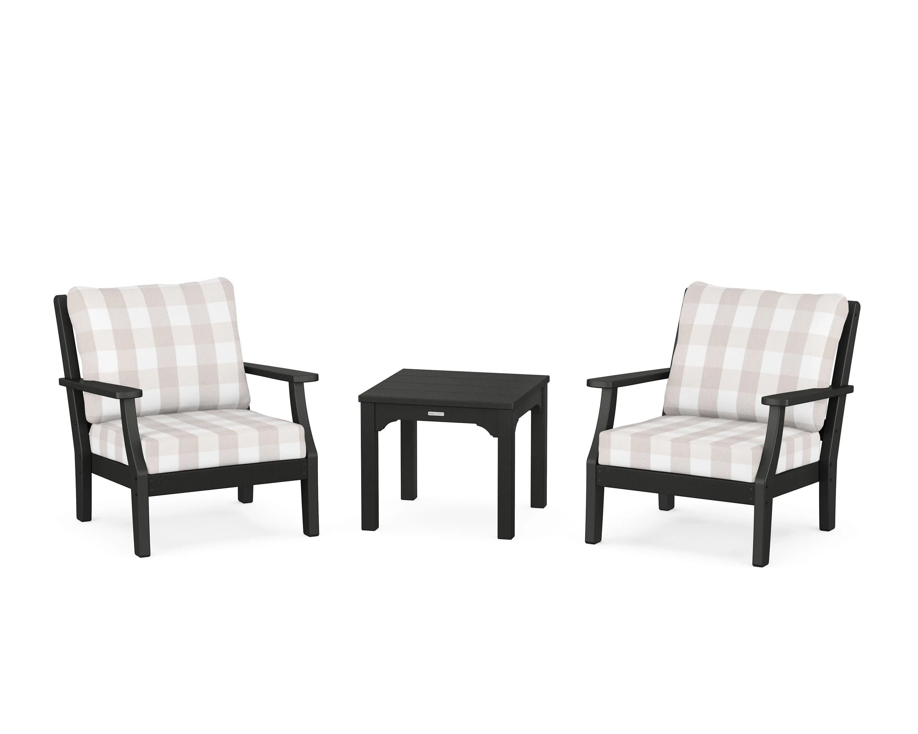 Chinoiserie 3-Piece Deep Seating Set