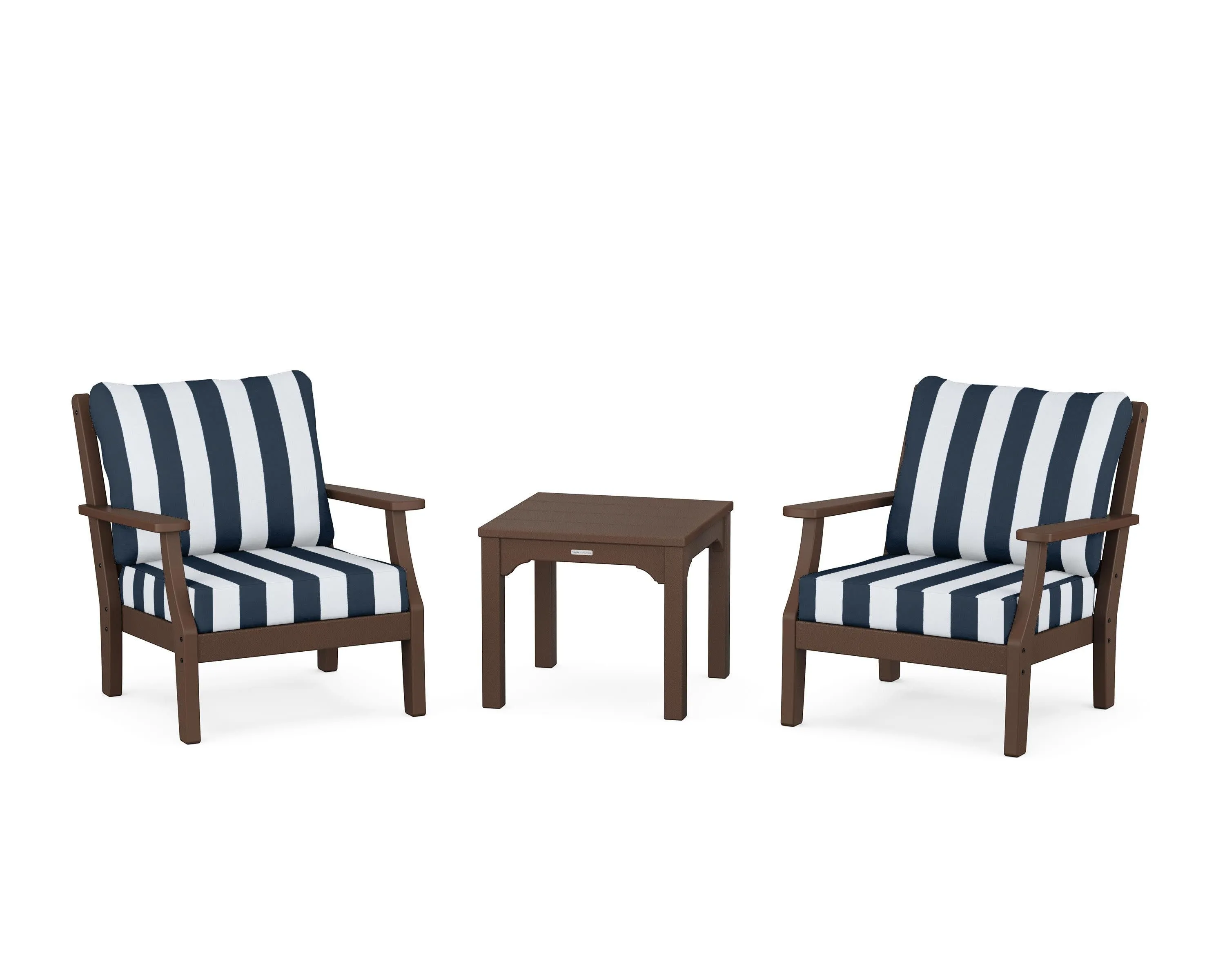 Chinoiserie 3-Piece Deep Seating Set