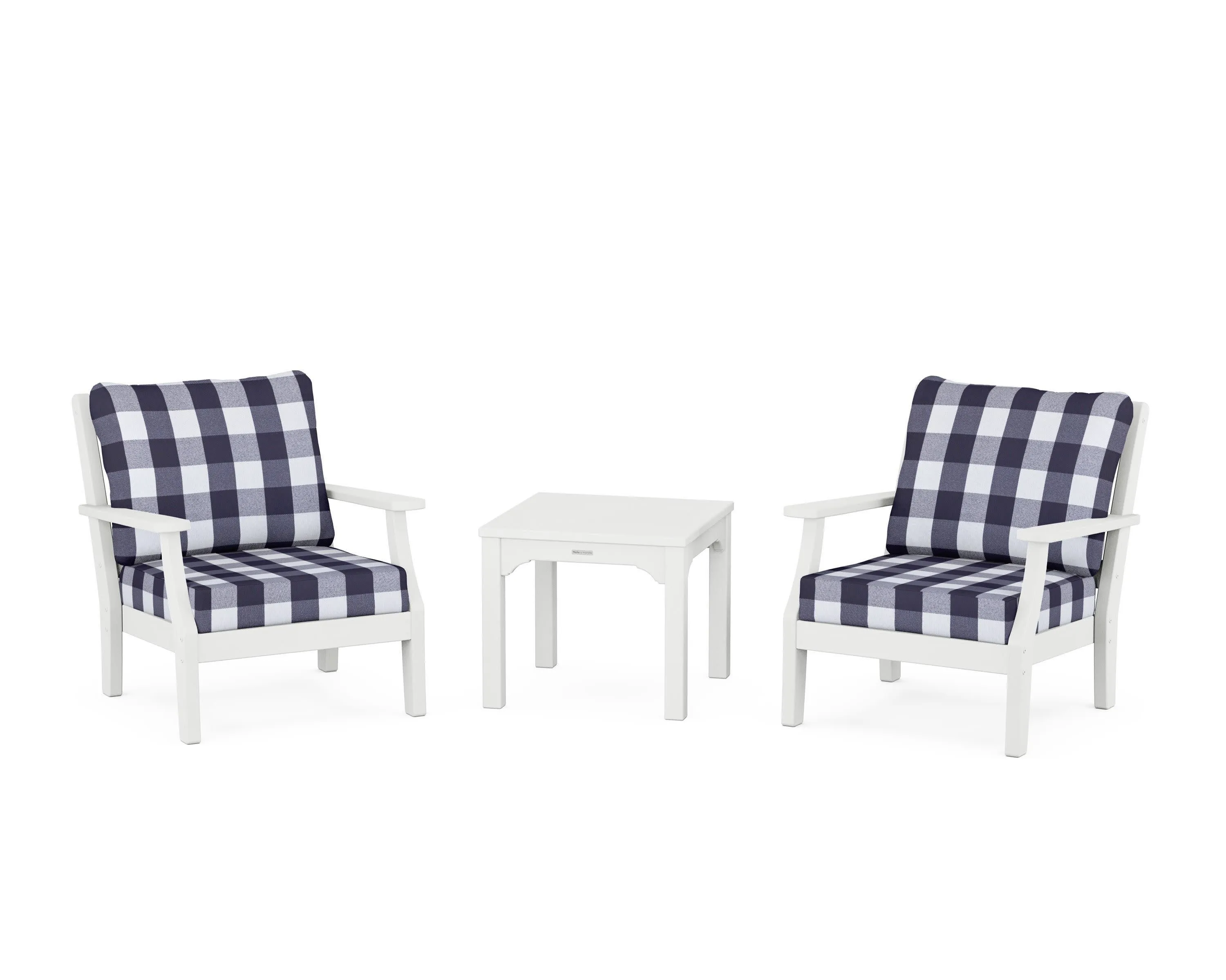 Chinoiserie 3-Piece Deep Seating Set