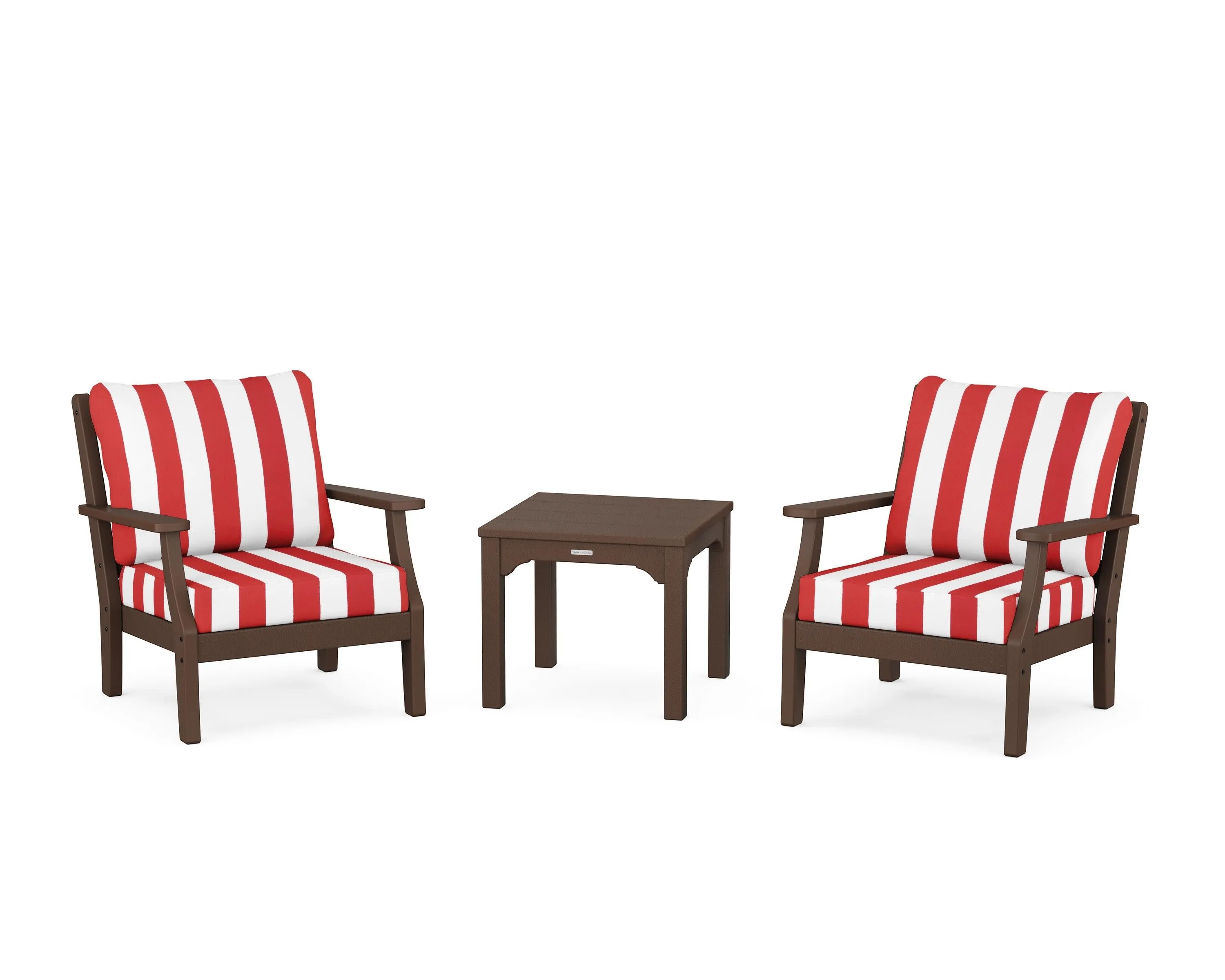 Chinoiserie 3-Piece Deep Seating Set