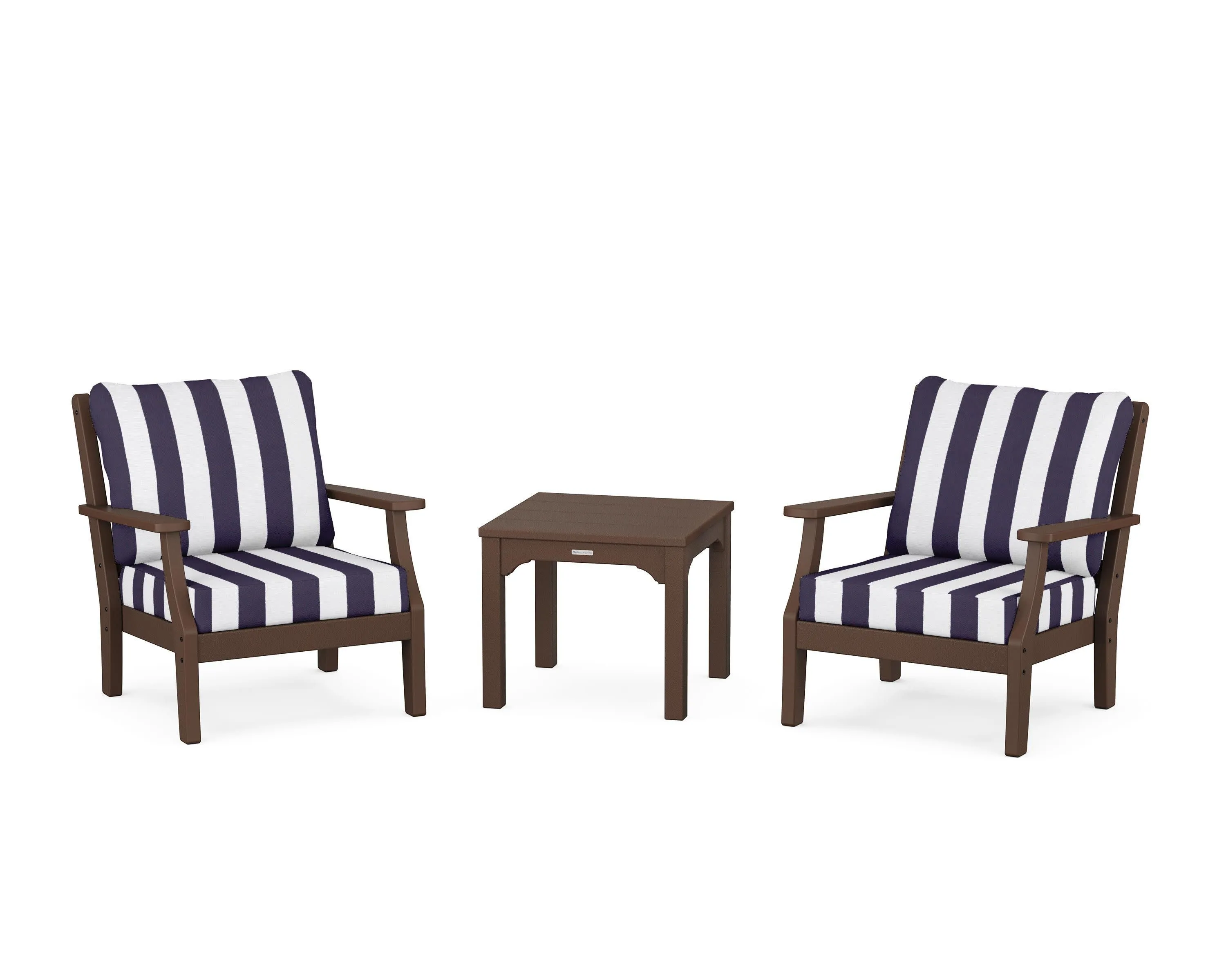 Chinoiserie 3-Piece Deep Seating Set