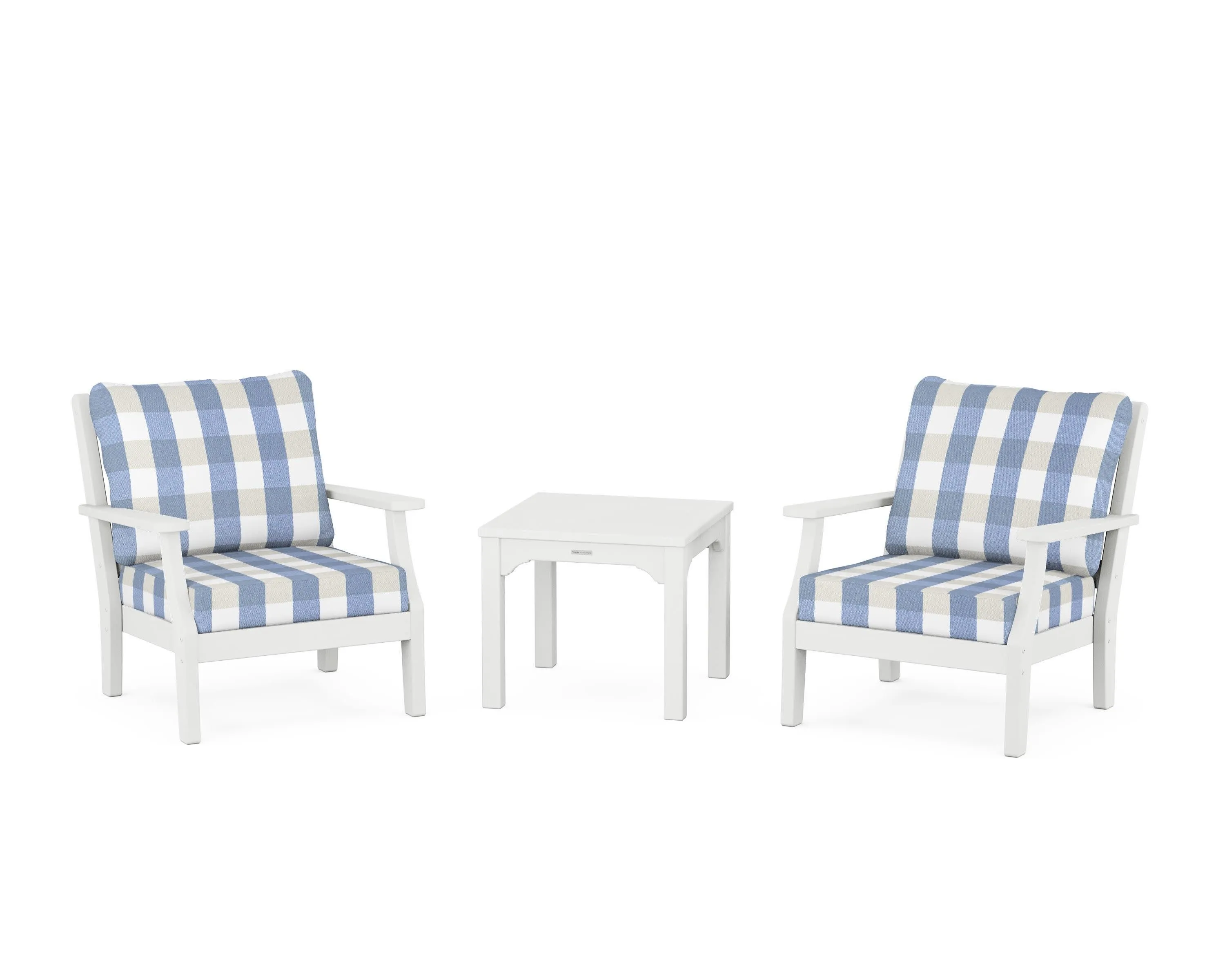 Chinoiserie 3-Piece Deep Seating Set