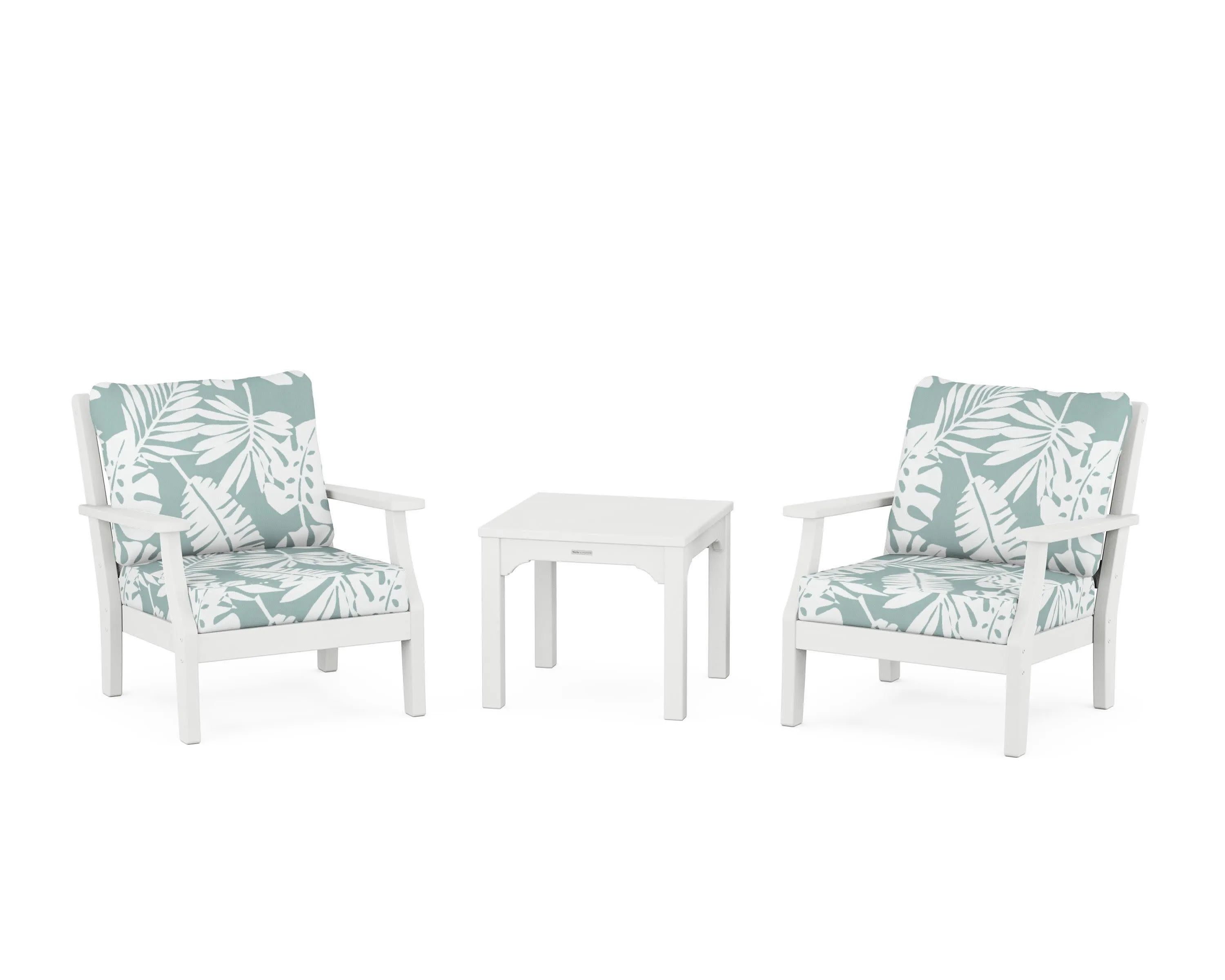 Chinoiserie 3-Piece Deep Seating Set