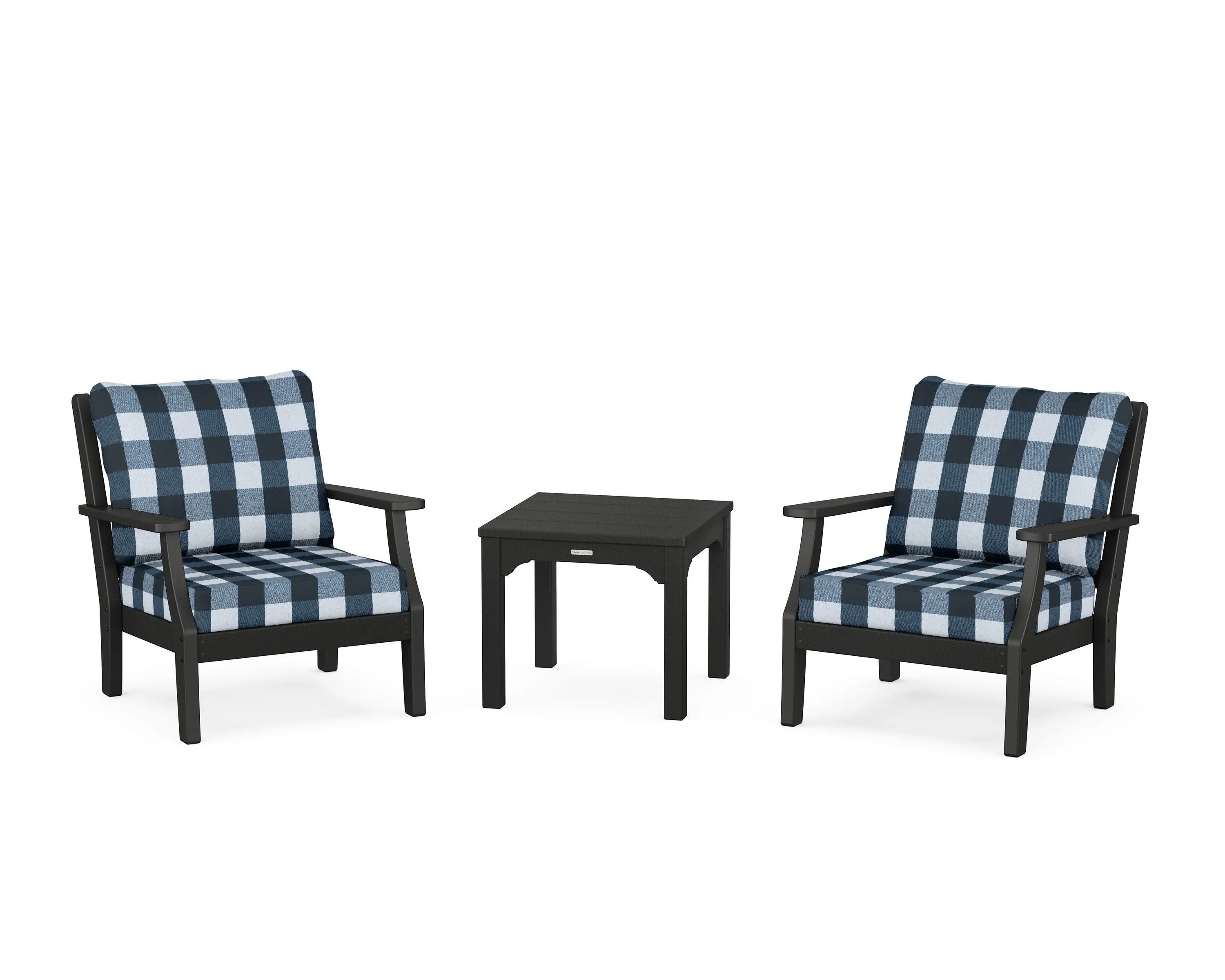 Chinoiserie 3-Piece Deep Seating Set