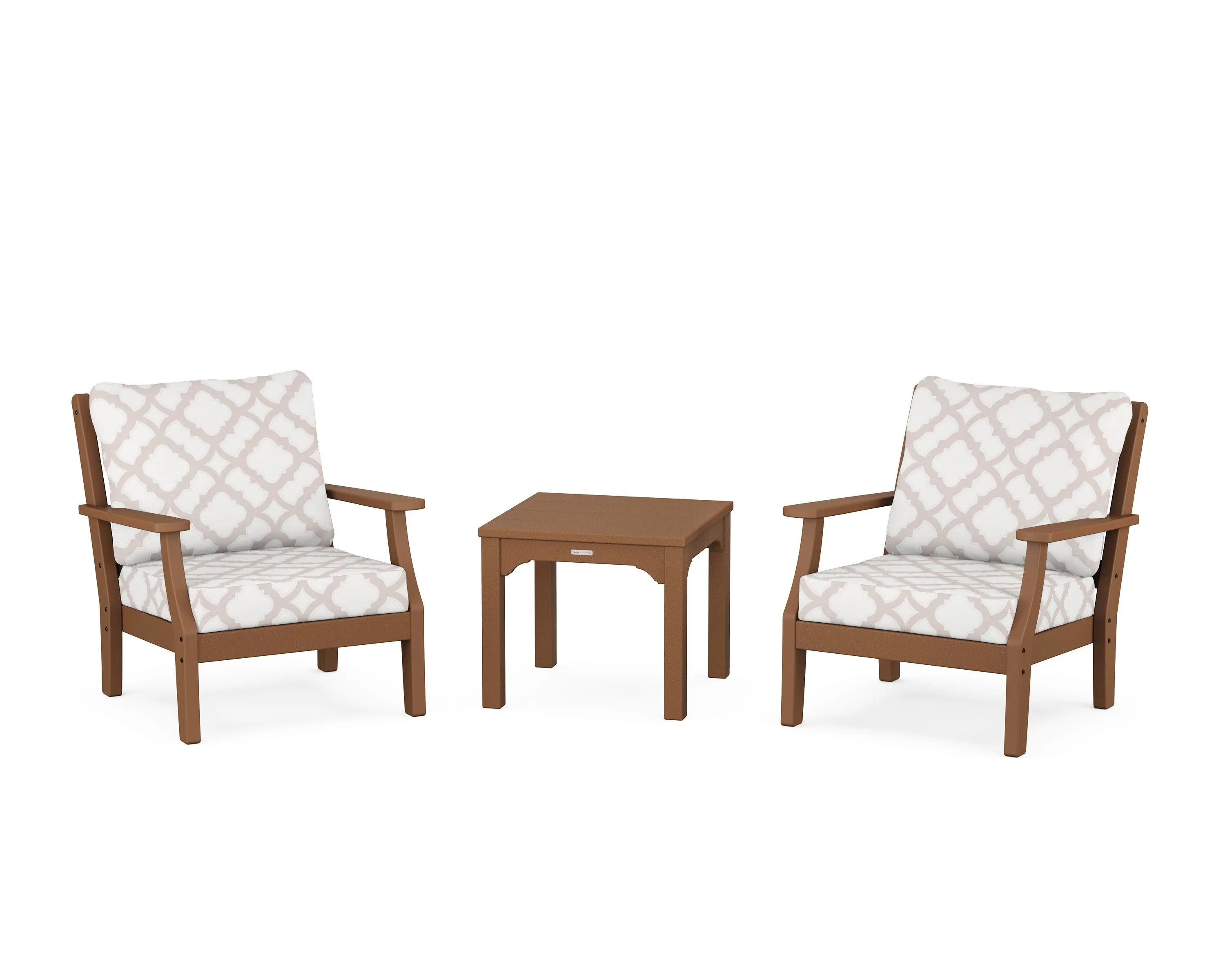 Chinoiserie 3-Piece Deep Seating Set