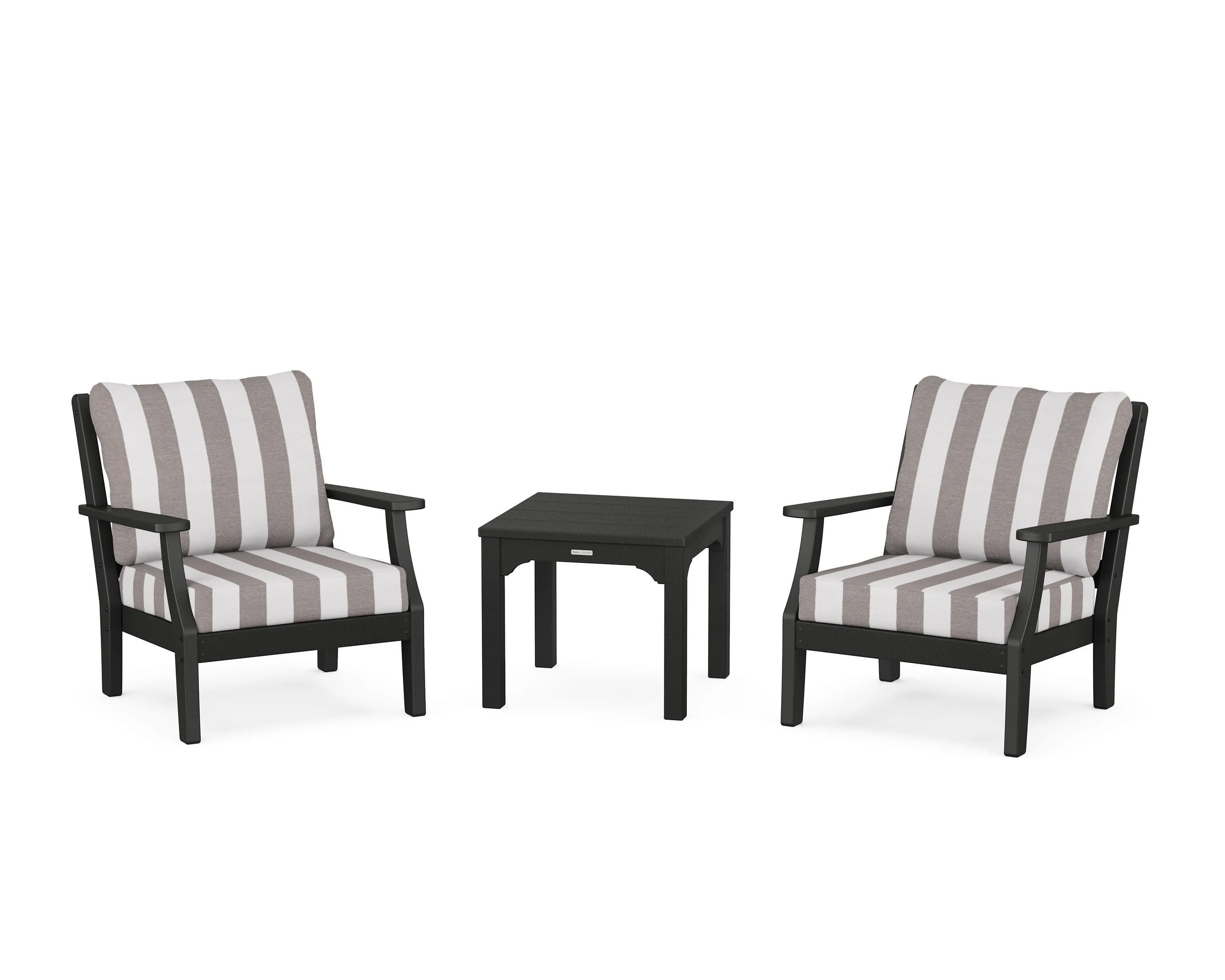 Chinoiserie 3-Piece Deep Seating Set
