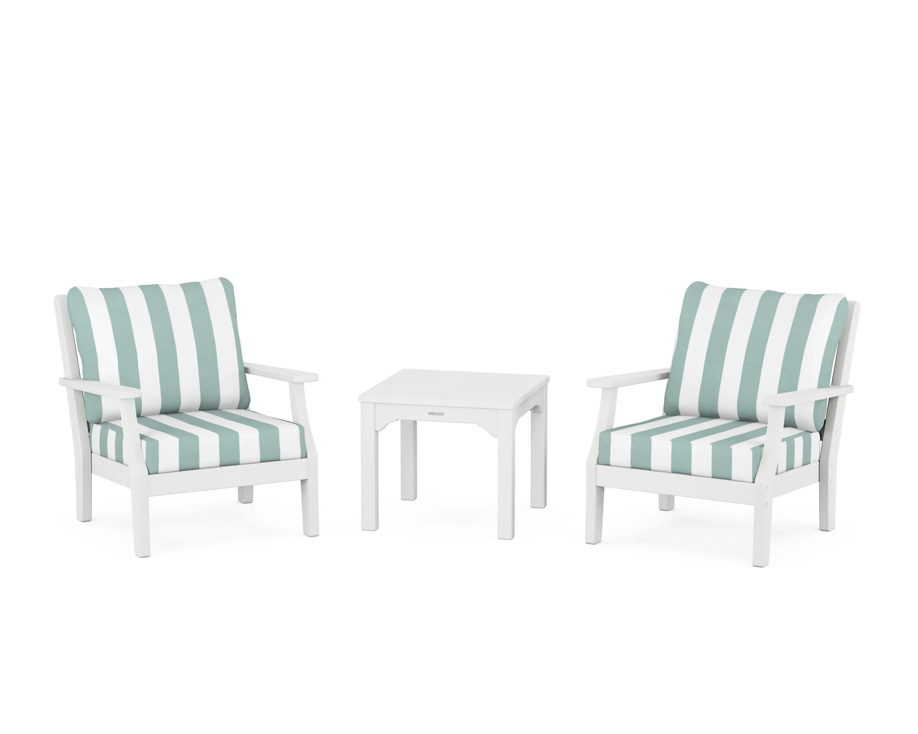 Chinoiserie 3-Piece Deep Seating Set
