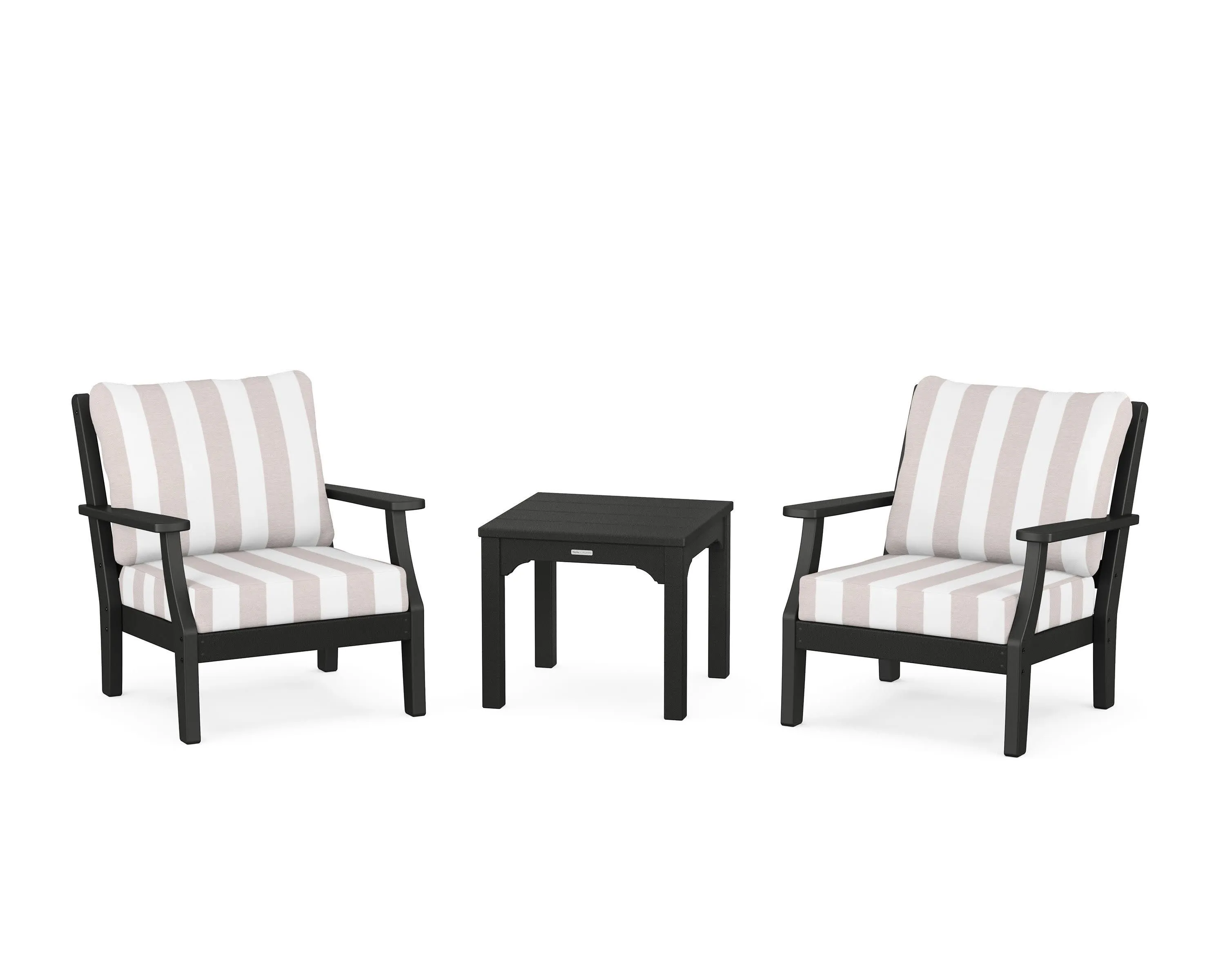 Chinoiserie 3-Piece Deep Seating Set
