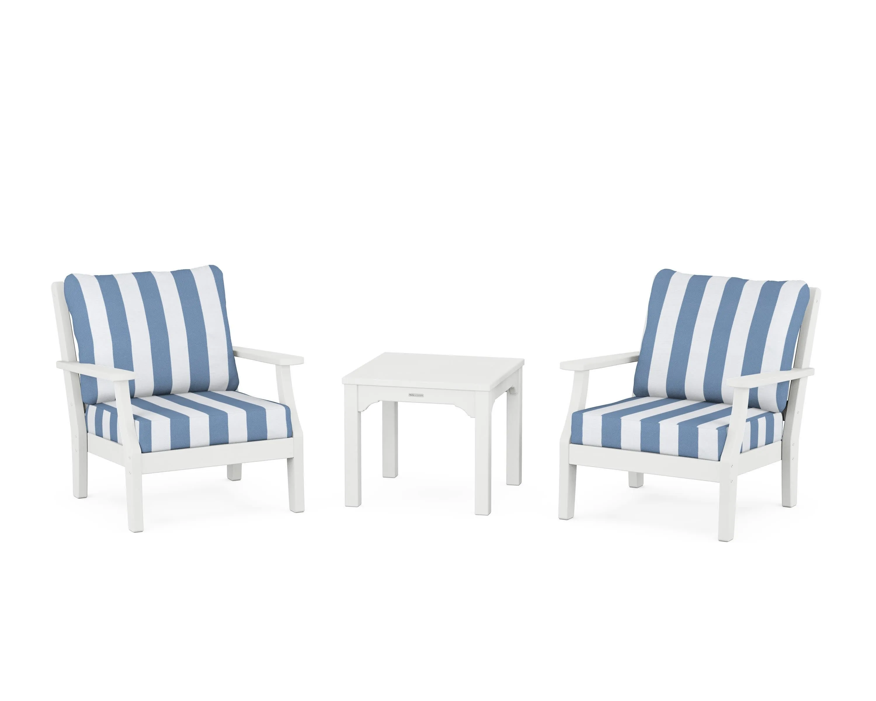 Chinoiserie 3-Piece Deep Seating Set