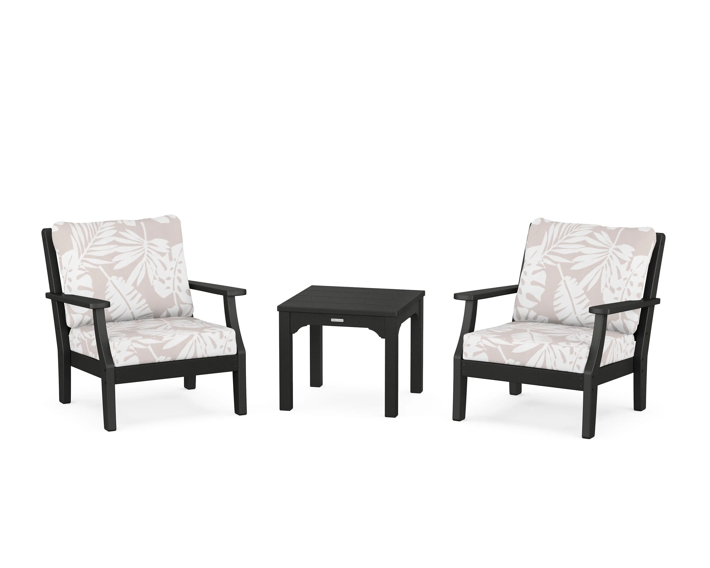 Chinoiserie 3-Piece Deep Seating Set