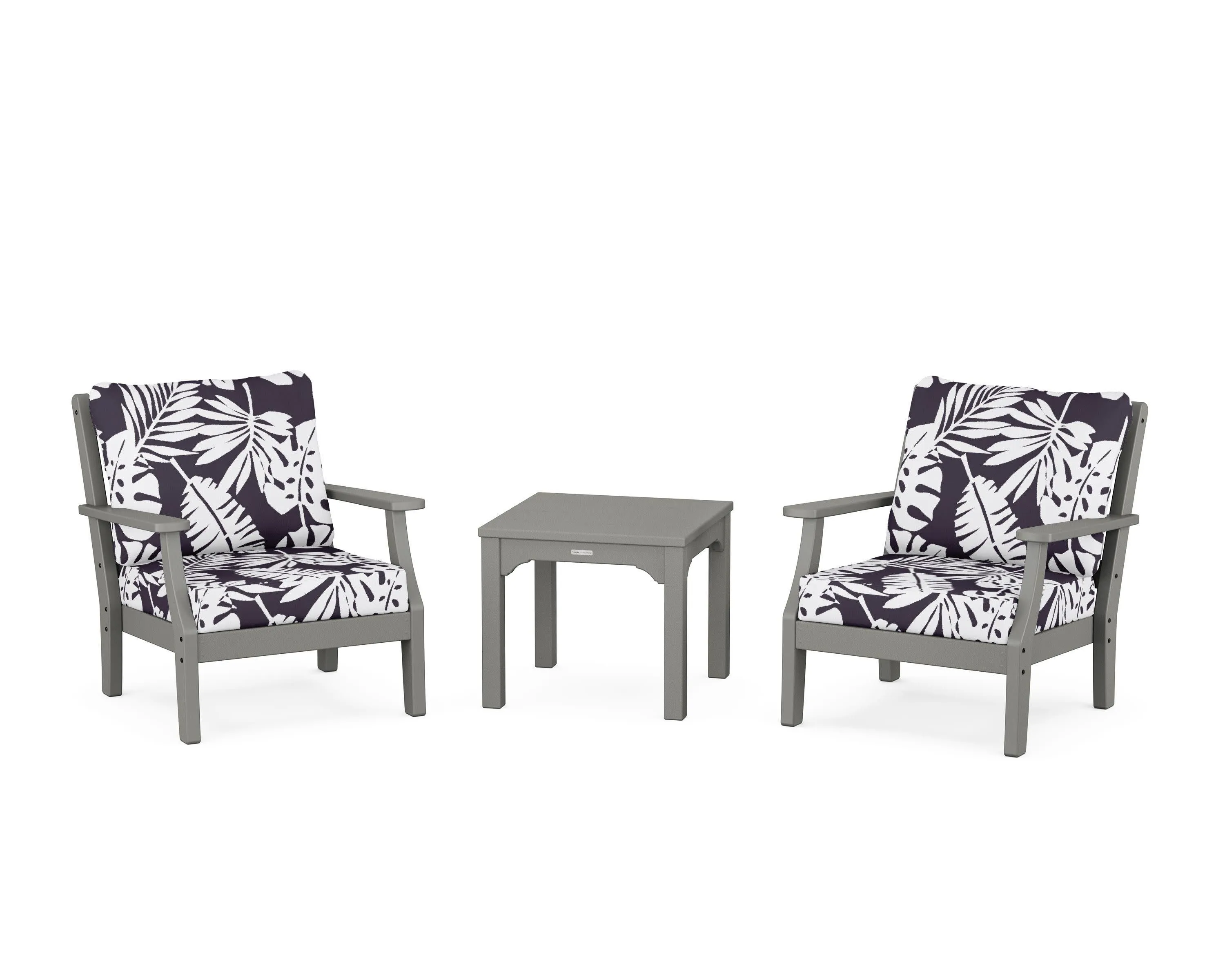 Chinoiserie 3-Piece Deep Seating Set