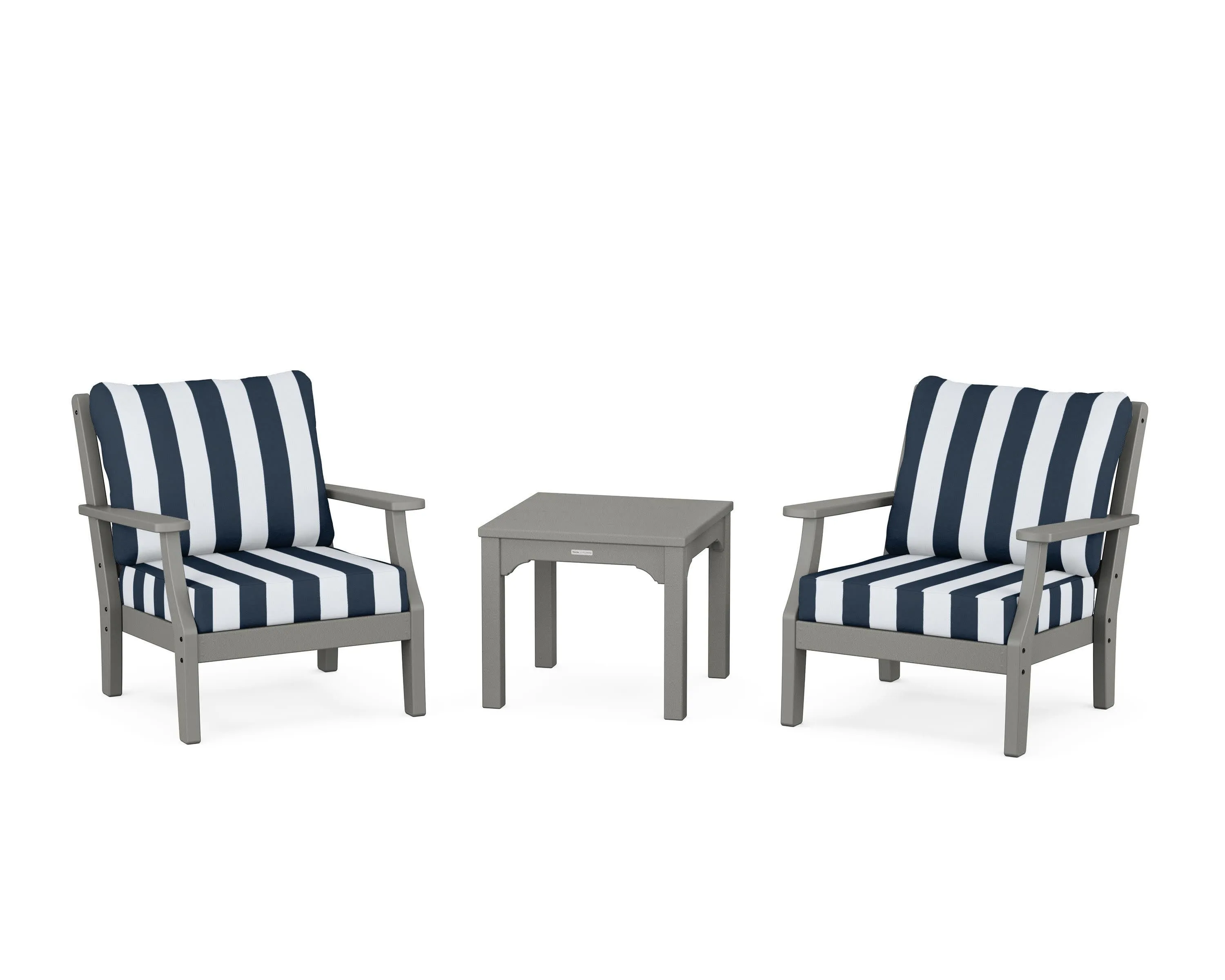 Chinoiserie 3-Piece Deep Seating Set
