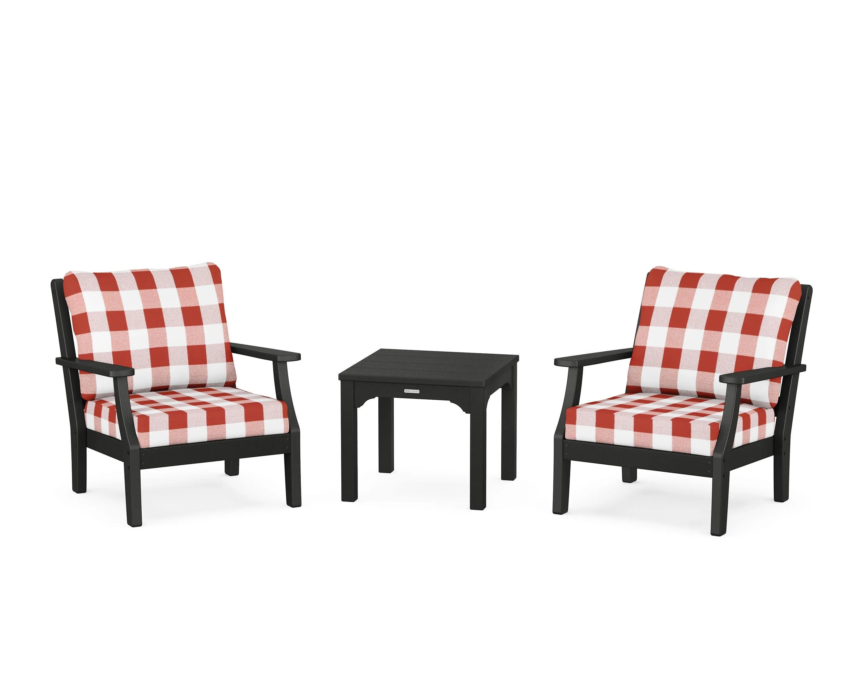 Chinoiserie 3-Piece Deep Seating Set