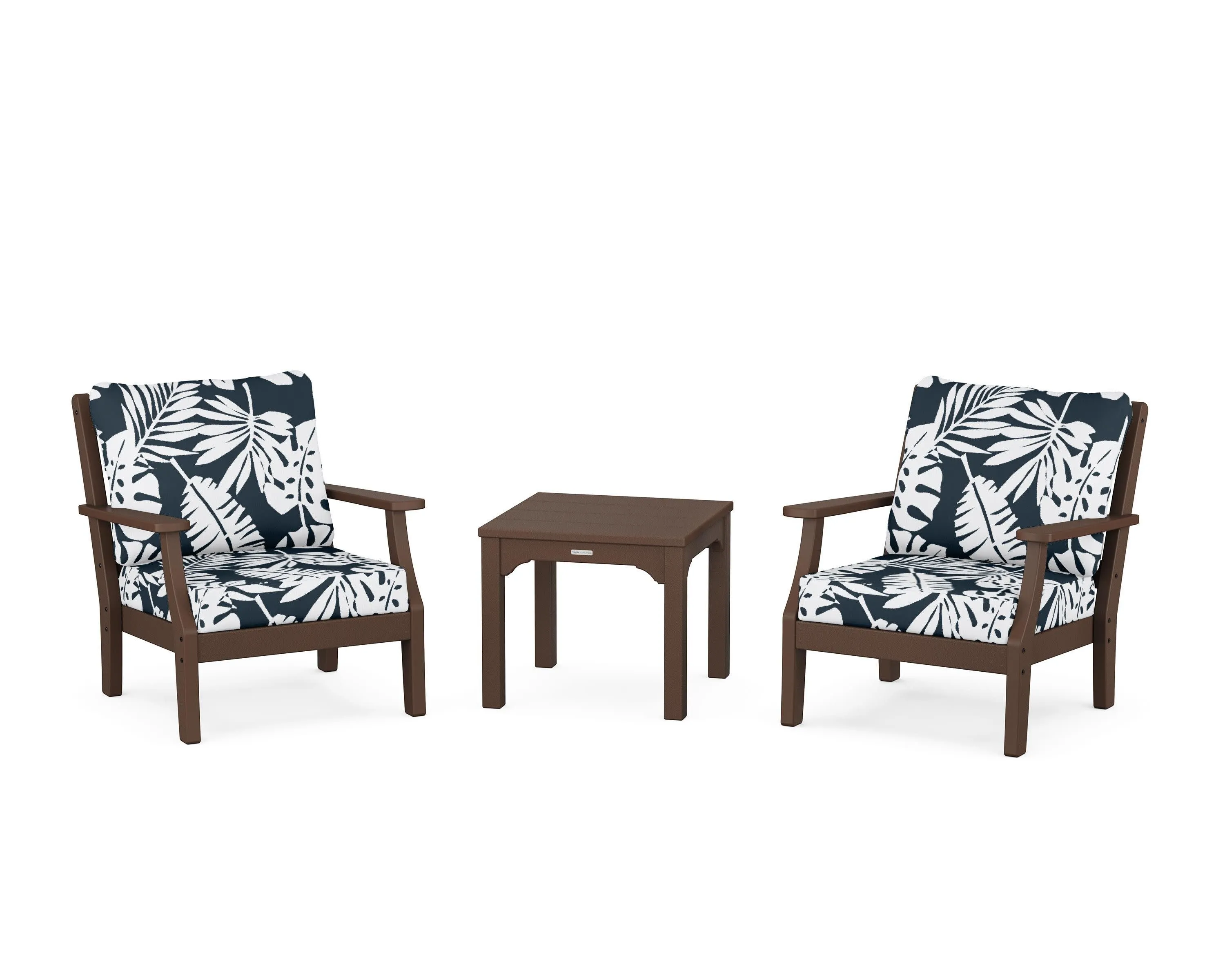 Chinoiserie 3-Piece Deep Seating Set