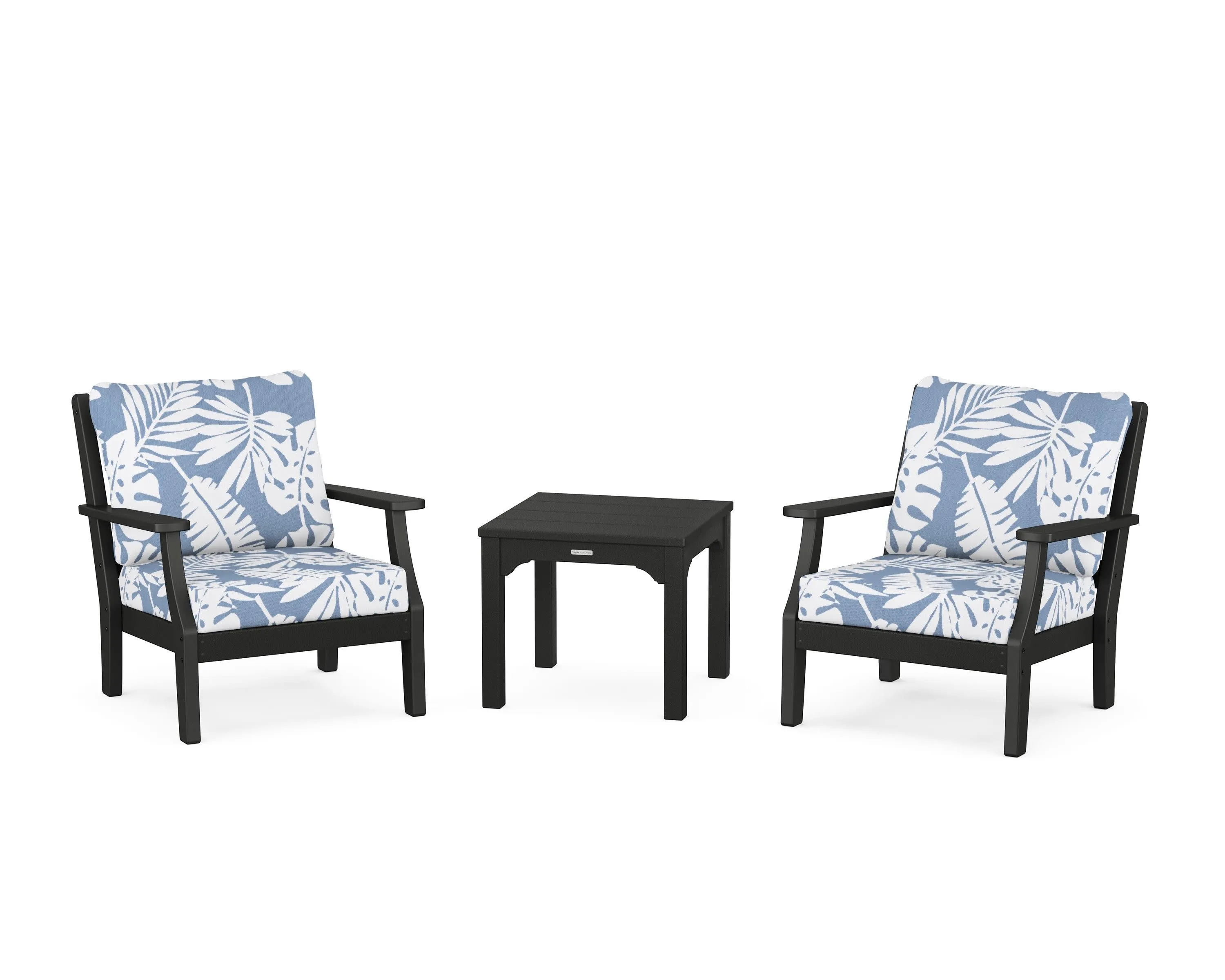 Chinoiserie 3-Piece Deep Seating Set