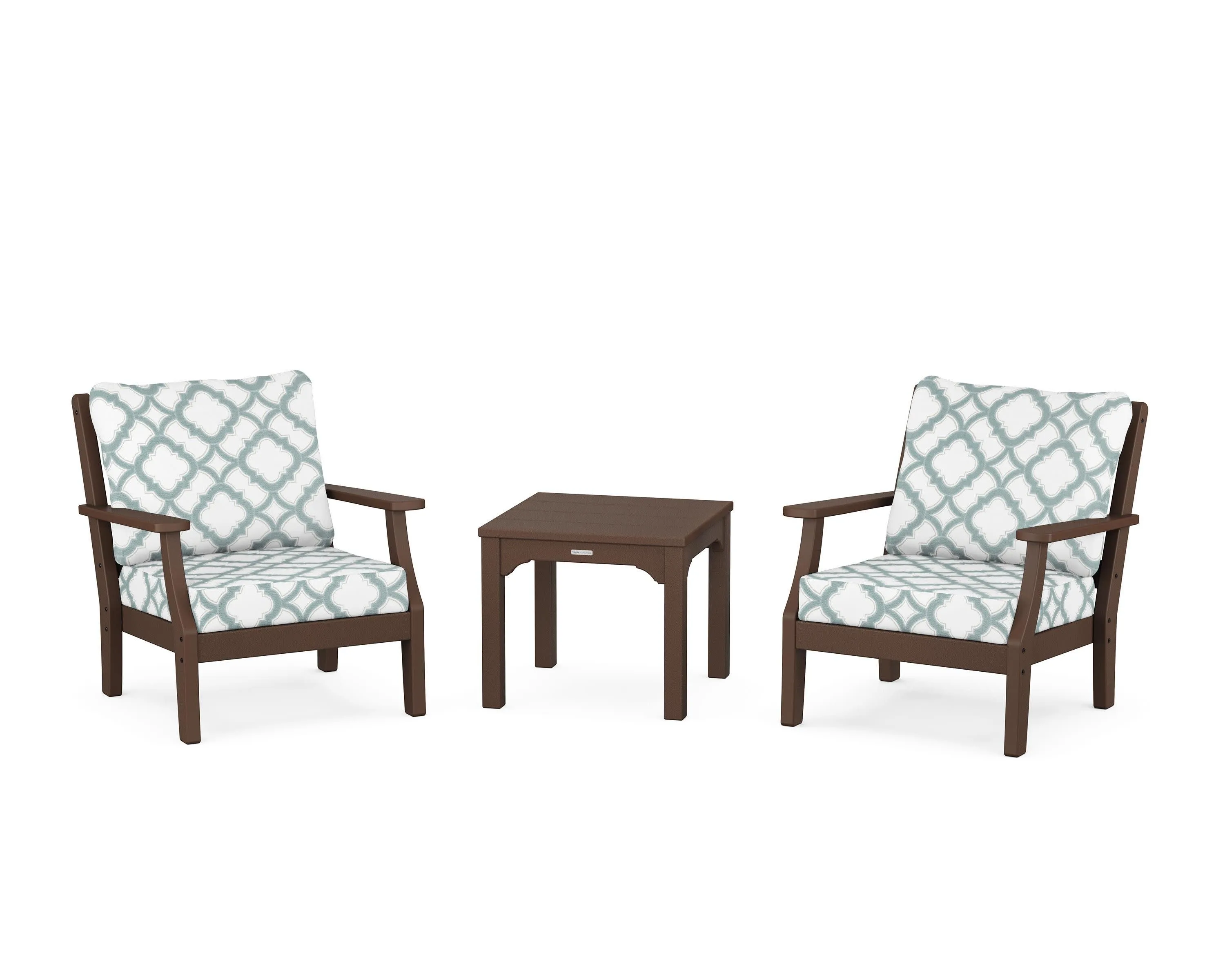 Chinoiserie 3-Piece Deep Seating Set