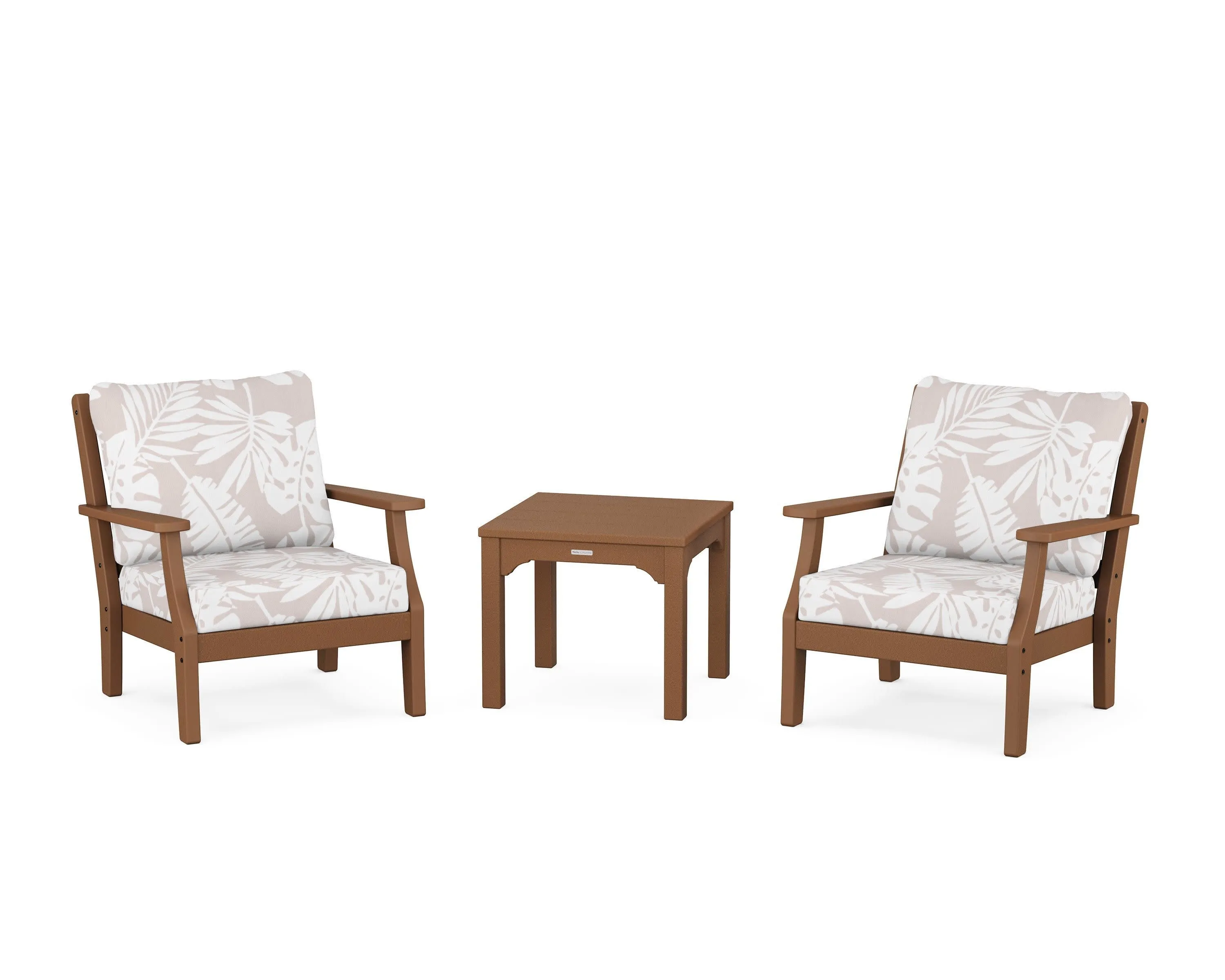 Chinoiserie 3-Piece Deep Seating Set