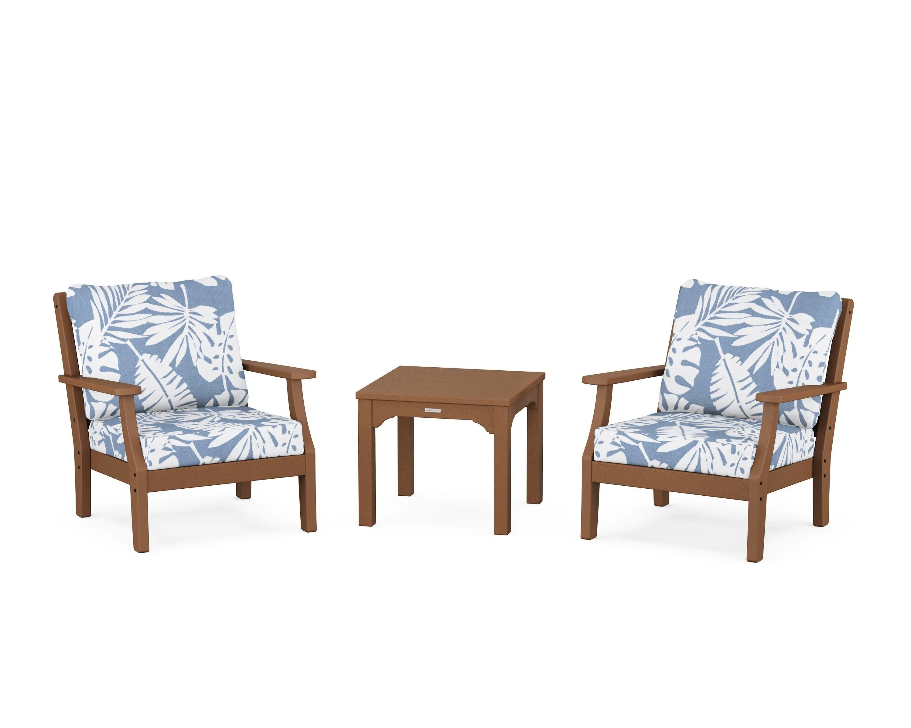 Chinoiserie 3-Piece Deep Seating Set
